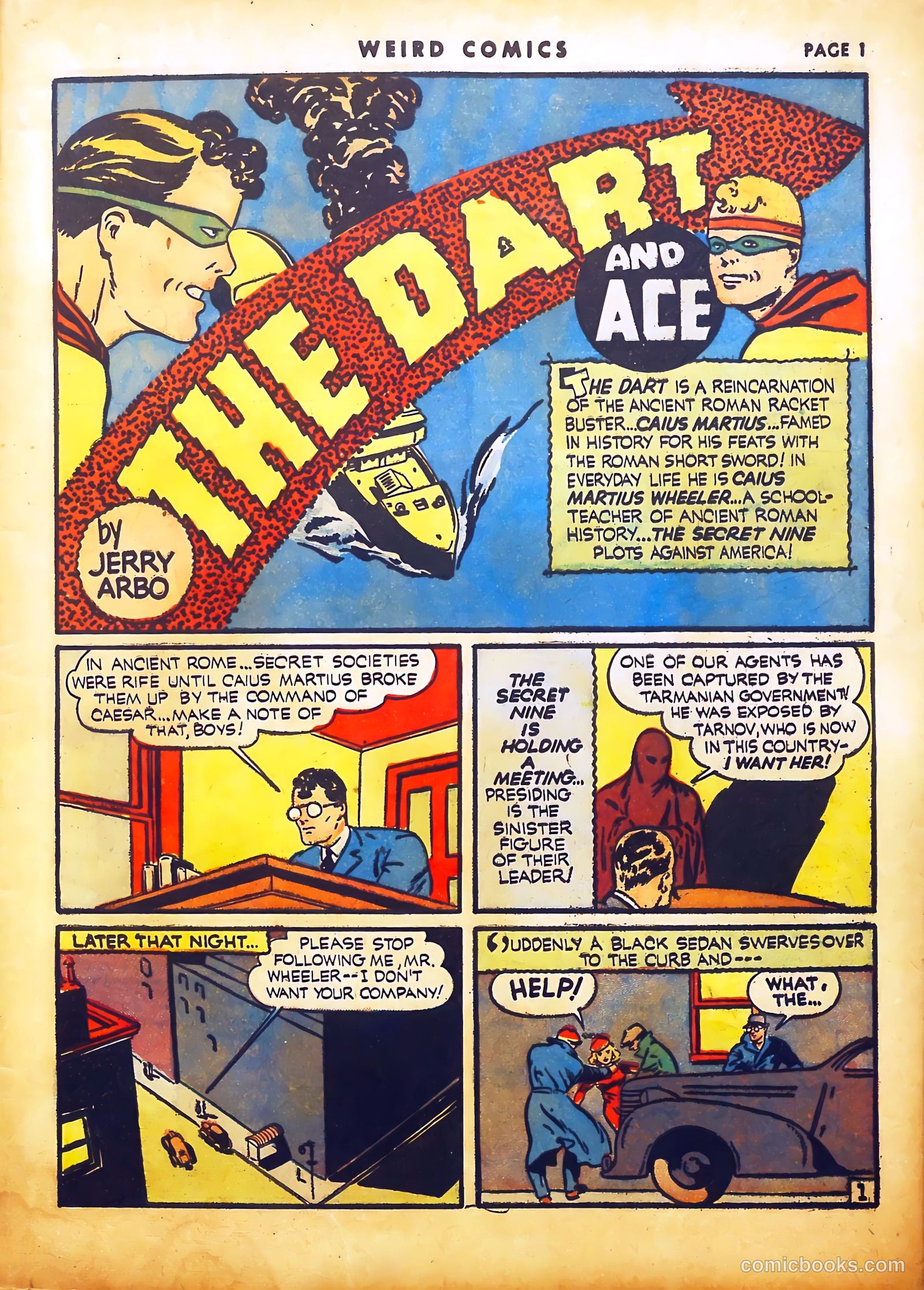 Weird Comics #12 (1941) — page 3 of 67