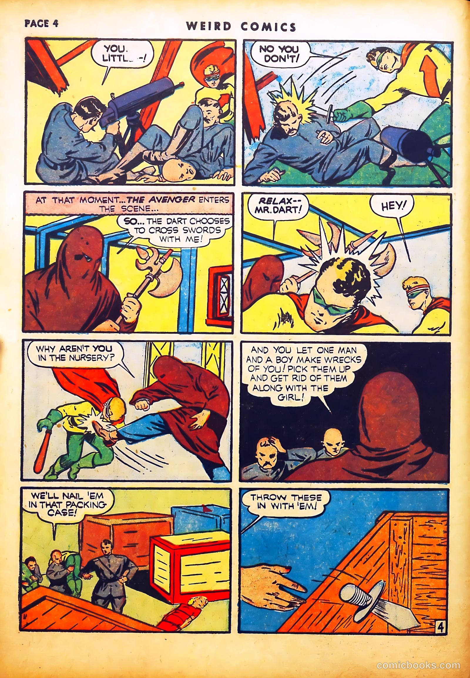 Weird Comics #12 (1941) — page 6 of 67