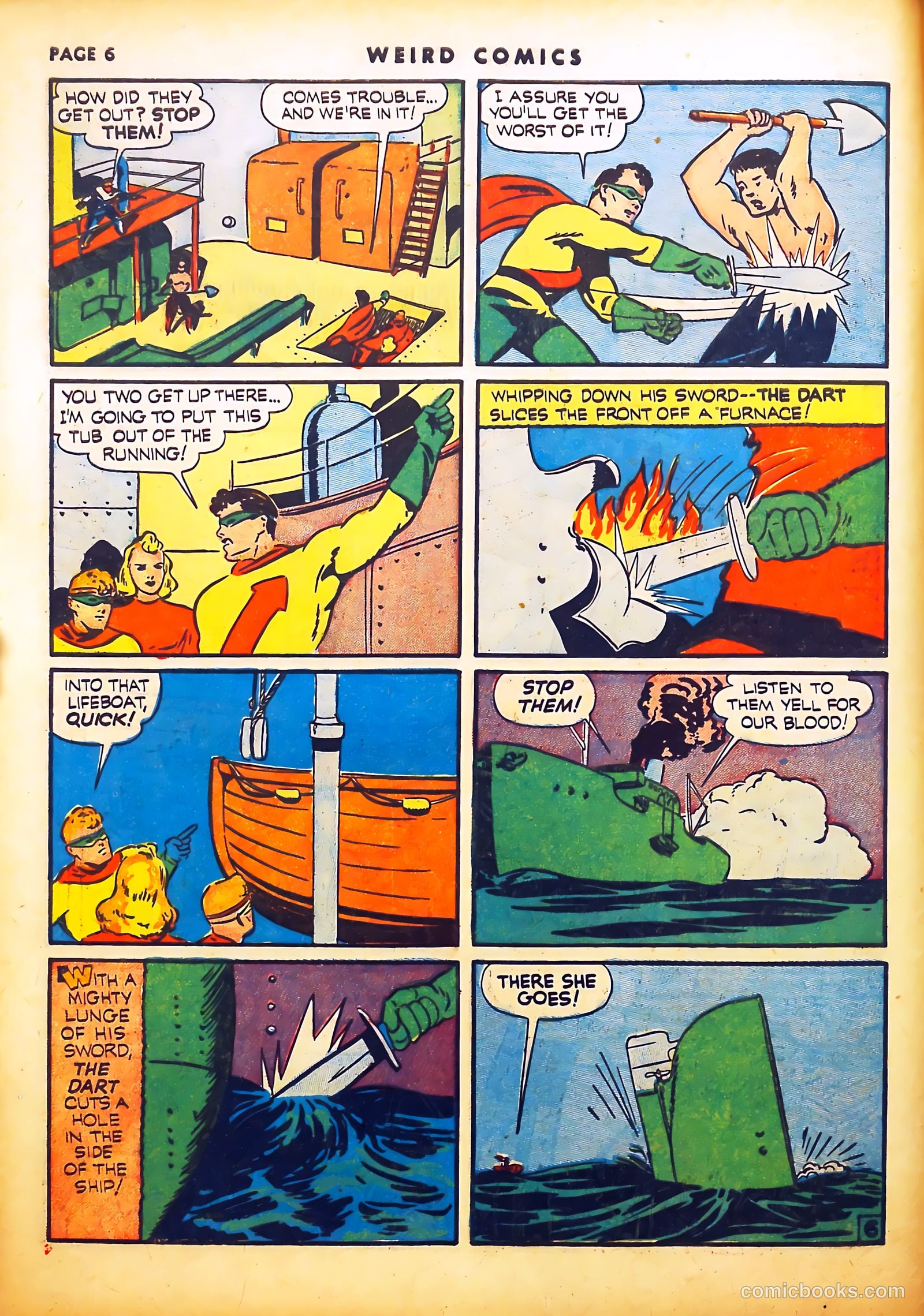 Weird Comics #12 (1941) — page 8 of 67