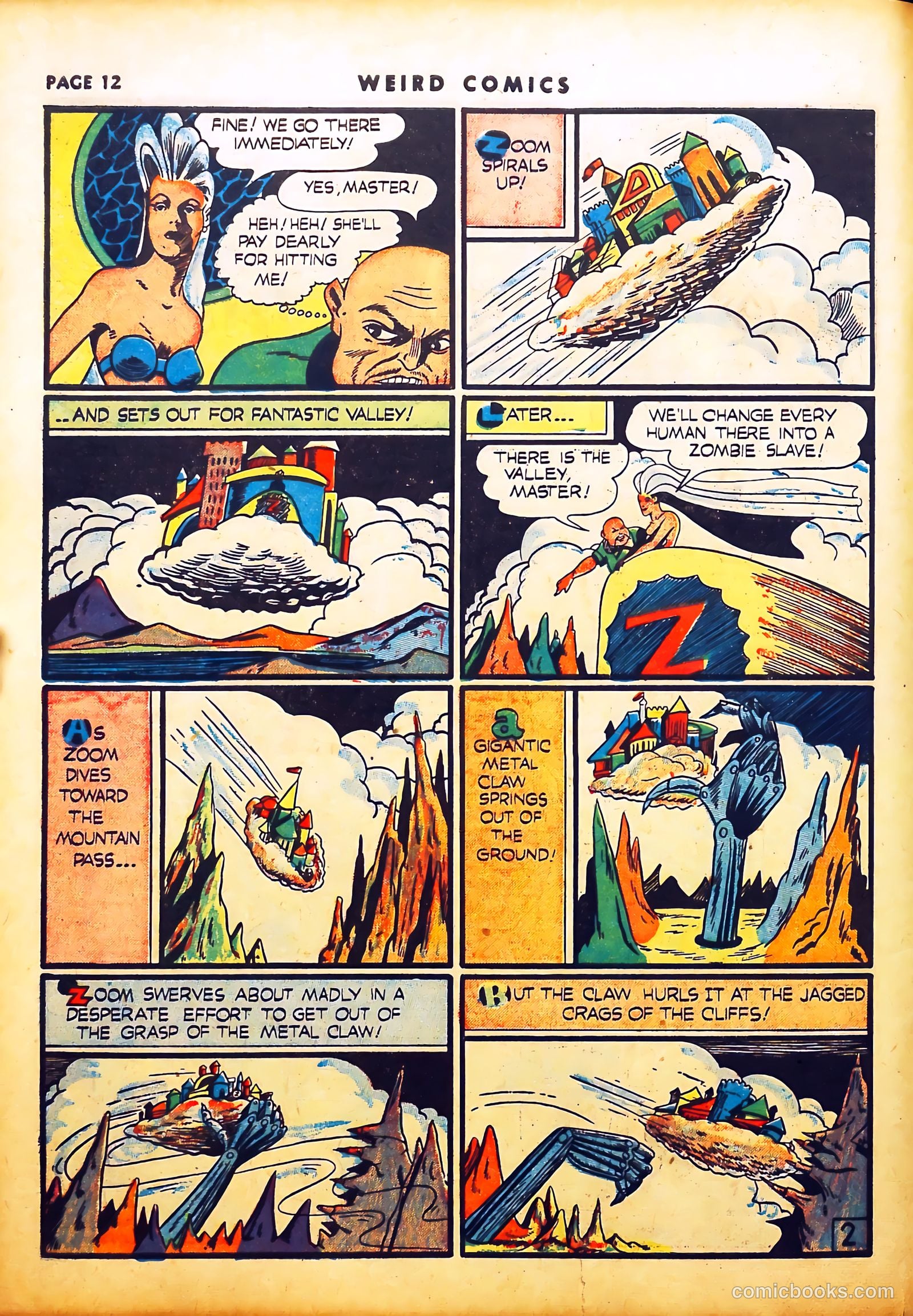 Weird Comics #12 (1941) — page 14 of 67