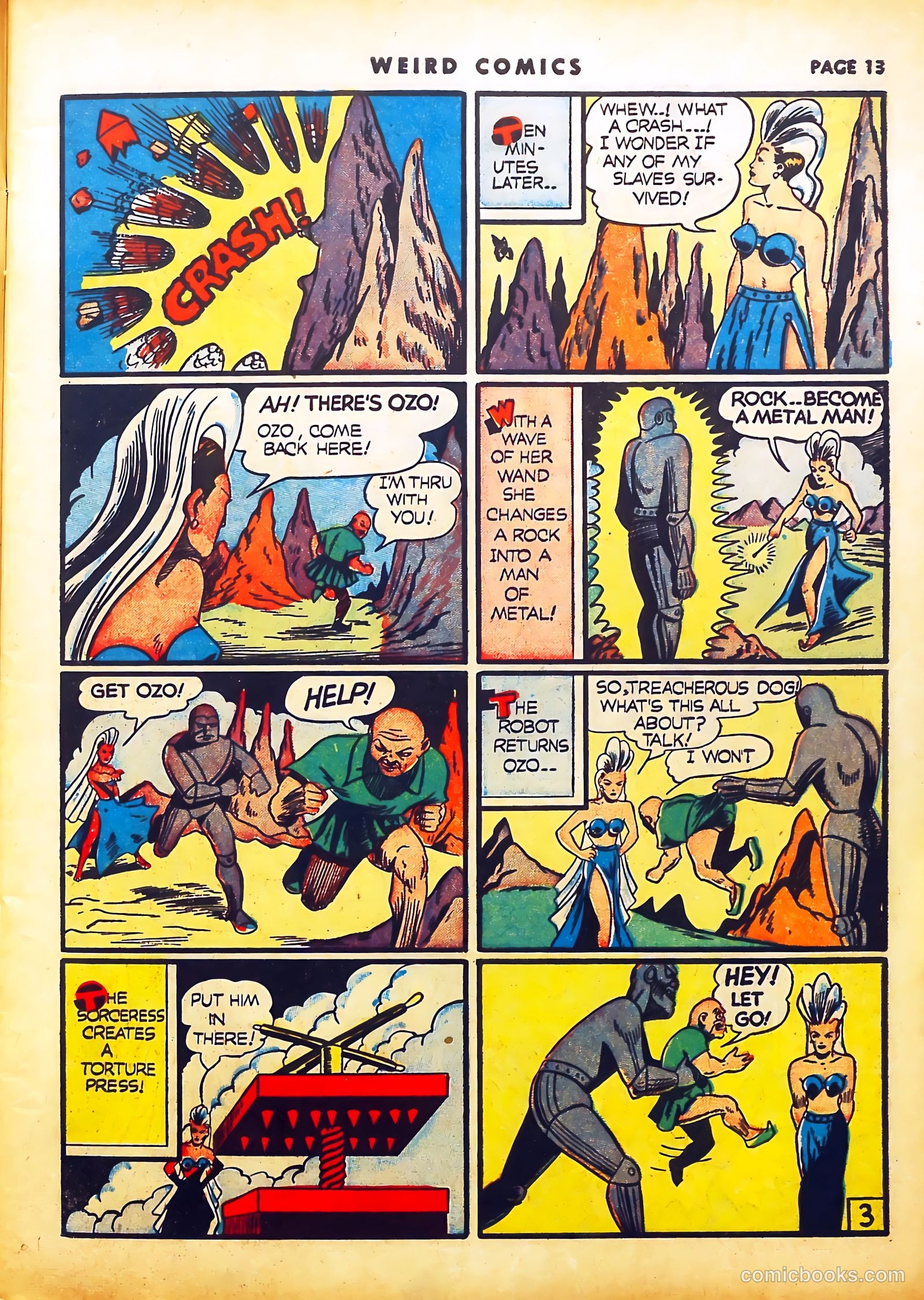 Weird Comics #12 (1941) — page 15 of 67