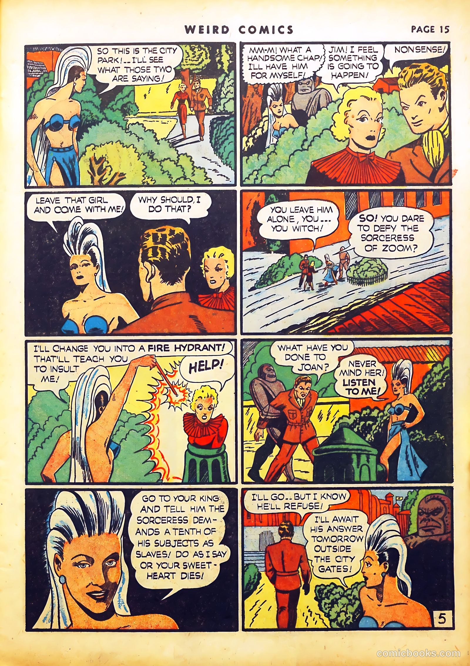 Weird Comics #12 (1941) — page 17 of 67