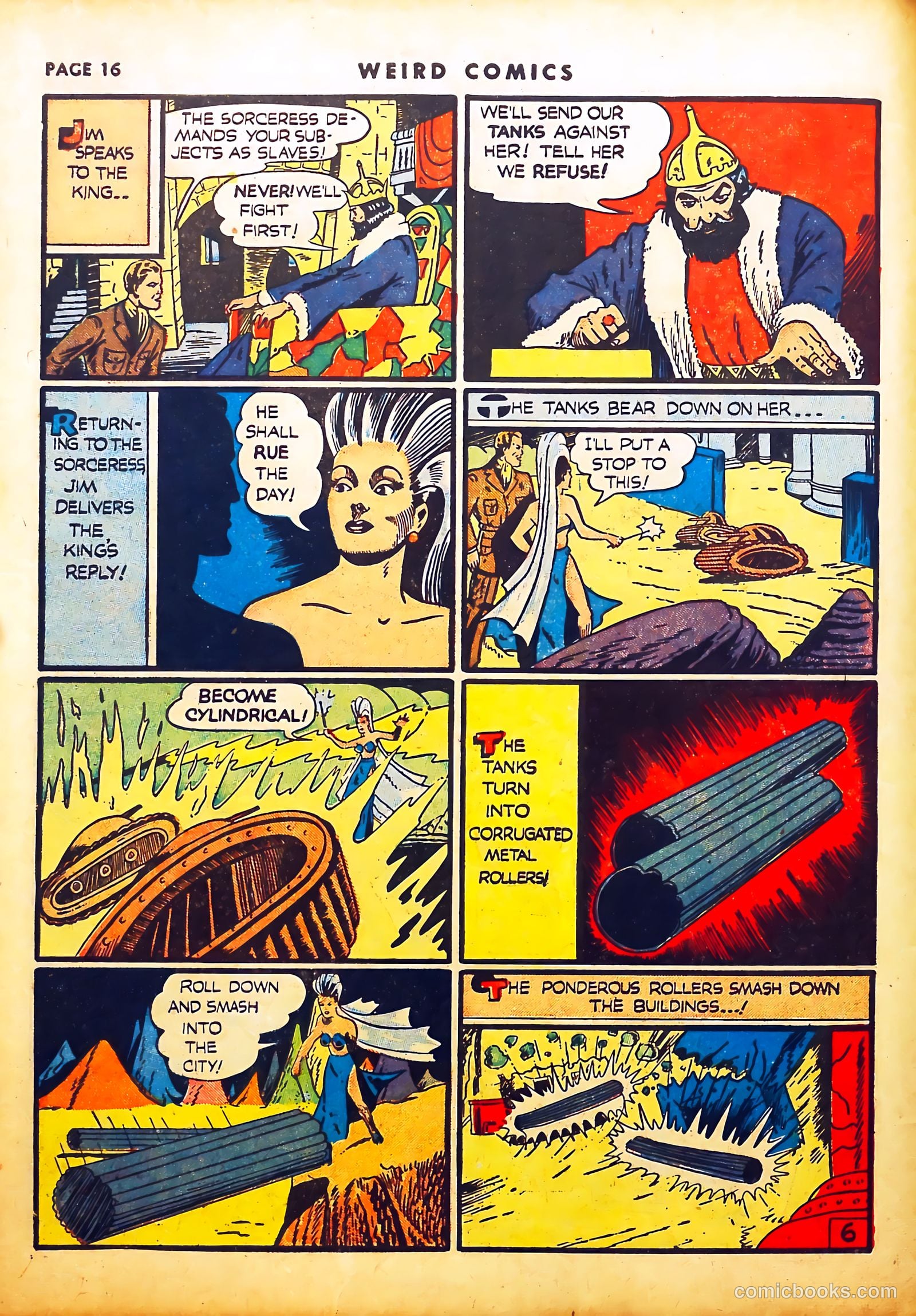 Weird Comics #12 (1941) — page 18 of 67