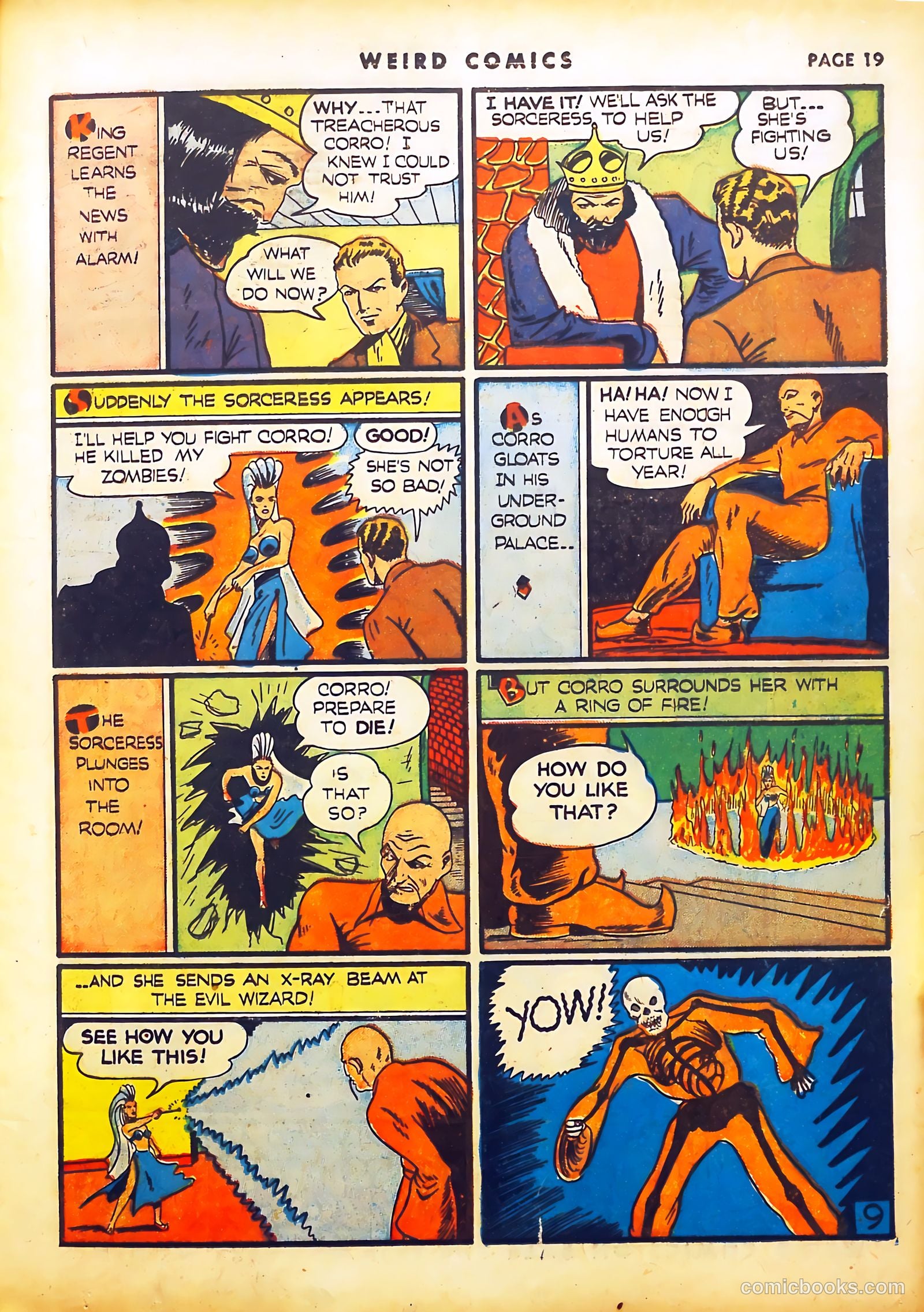 Weird Comics #12 (1941) — page 21 of 67