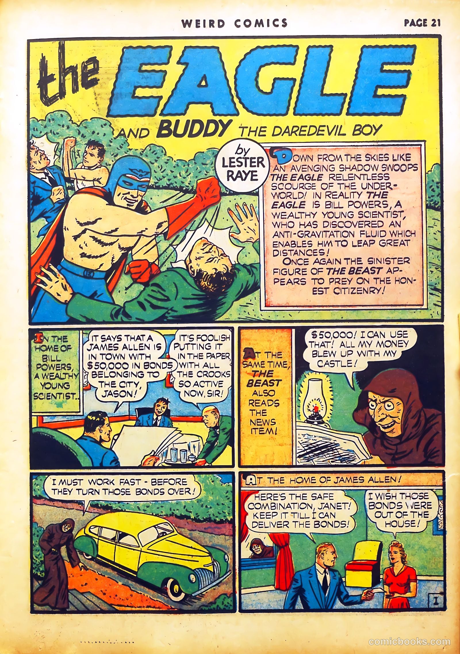 Weird Comics #12 (1941) — page 23 of 67