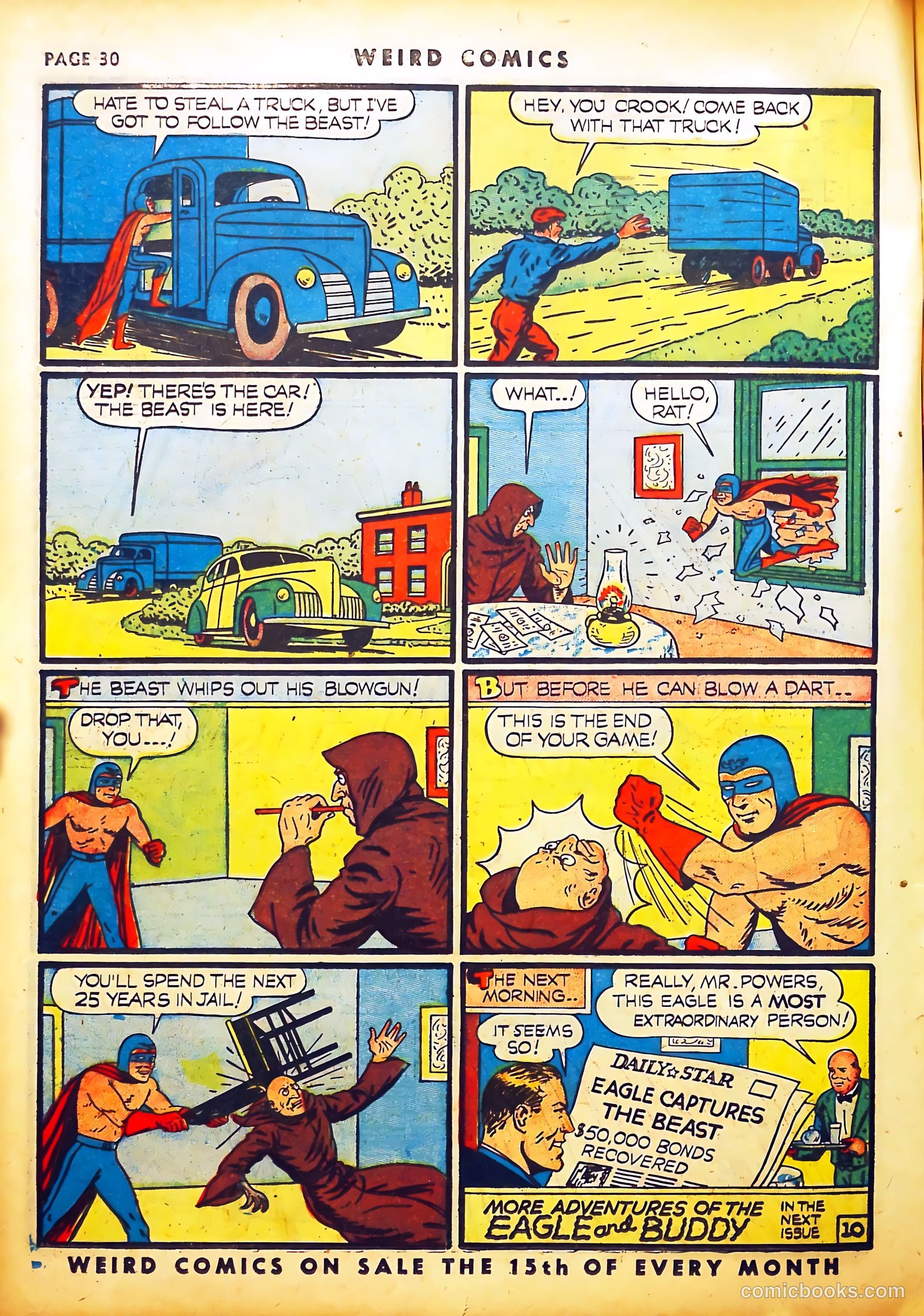 Weird Comics #12 (1941) — page 32 of 67