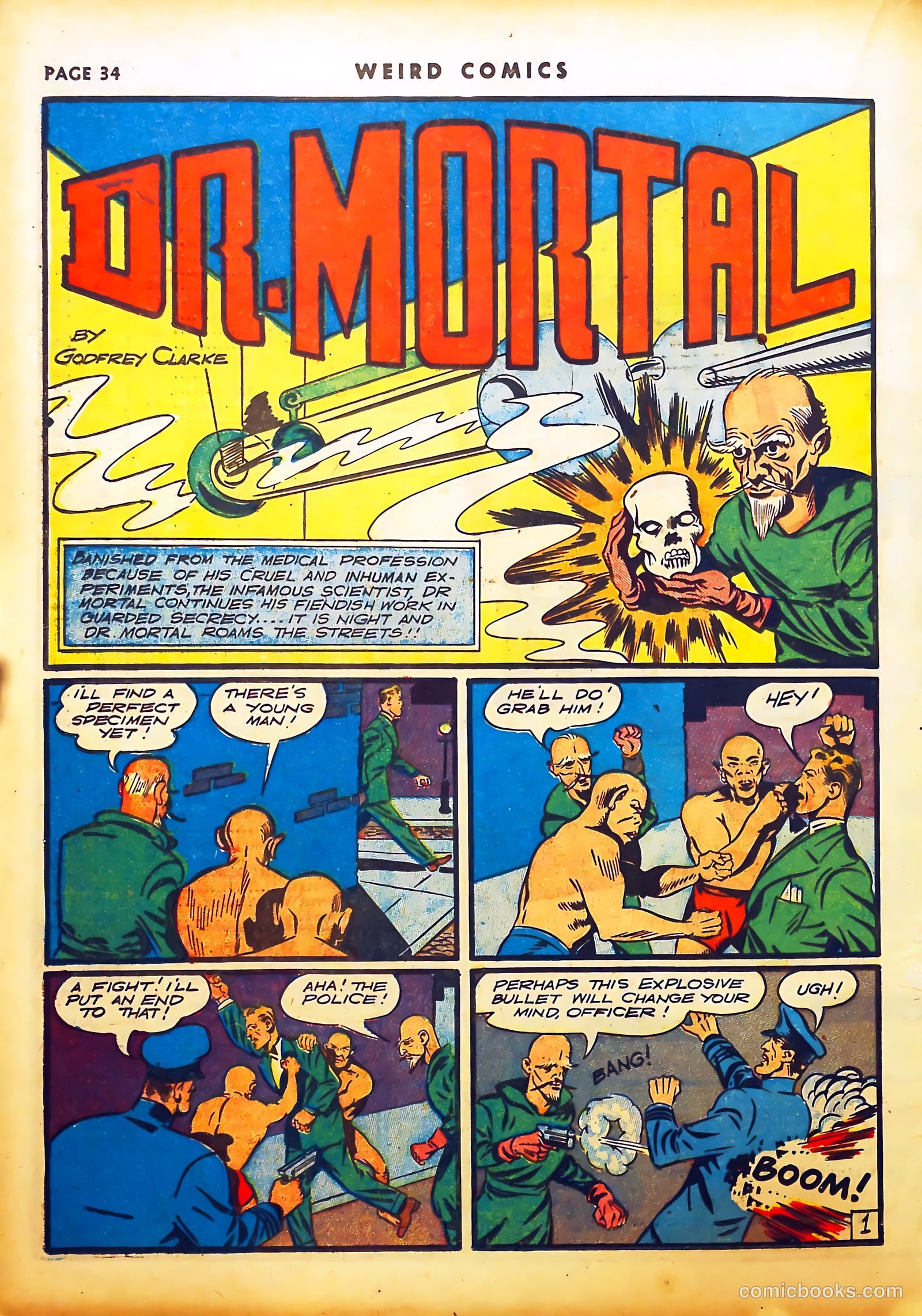 Weird Comics #12 (1941) — page 35 of 67