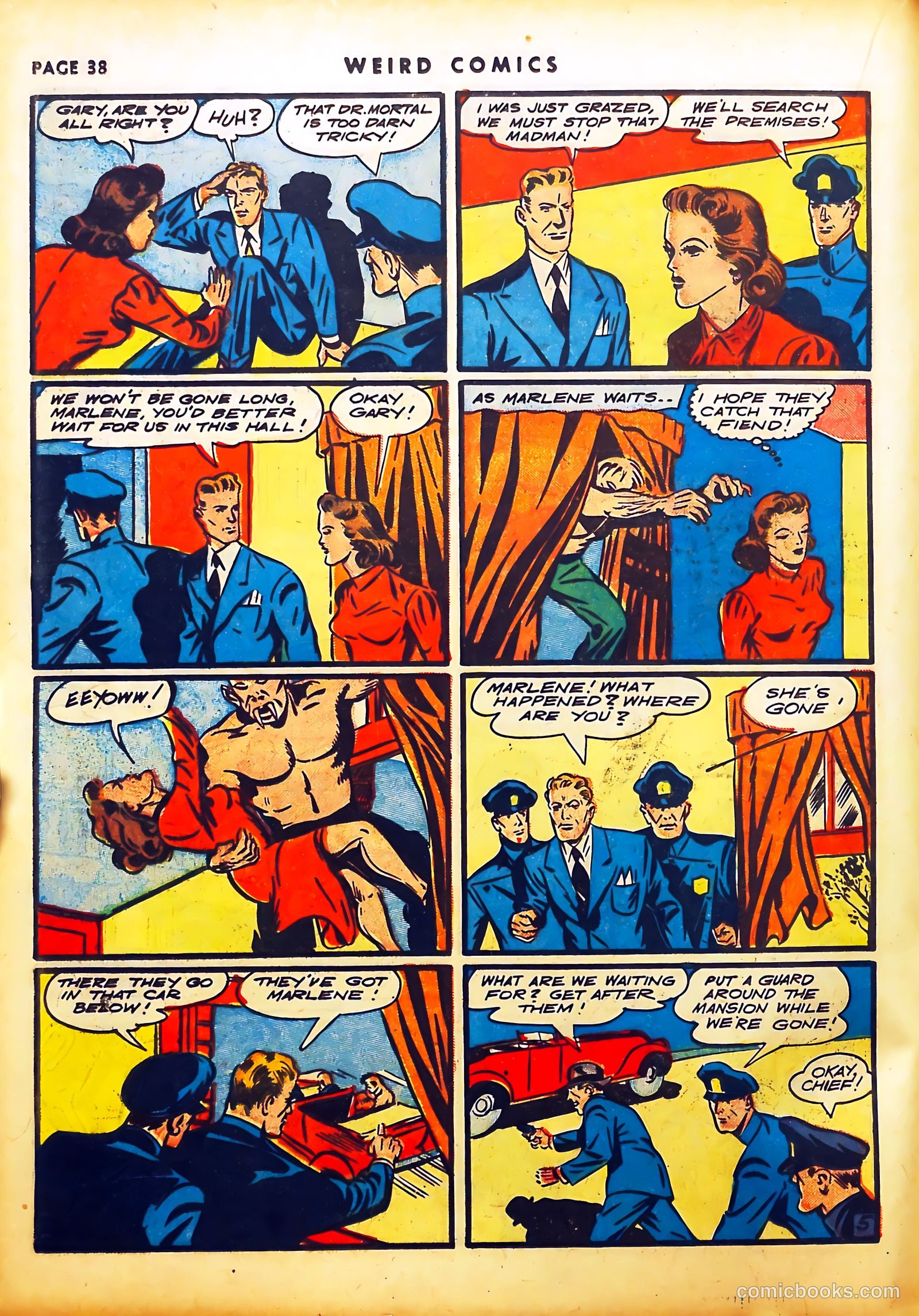 Weird Comics #12 (1941) — page 39 of 67