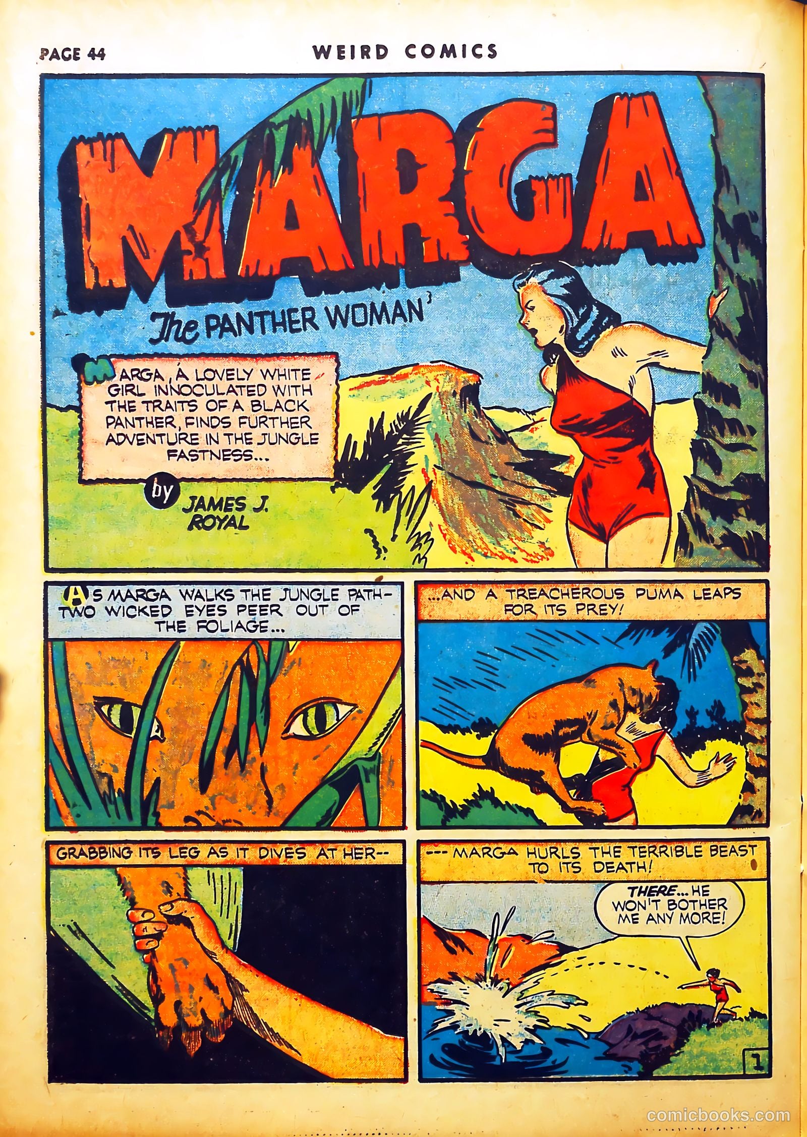 Weird Comics #12 (1941) — page 45 of 67