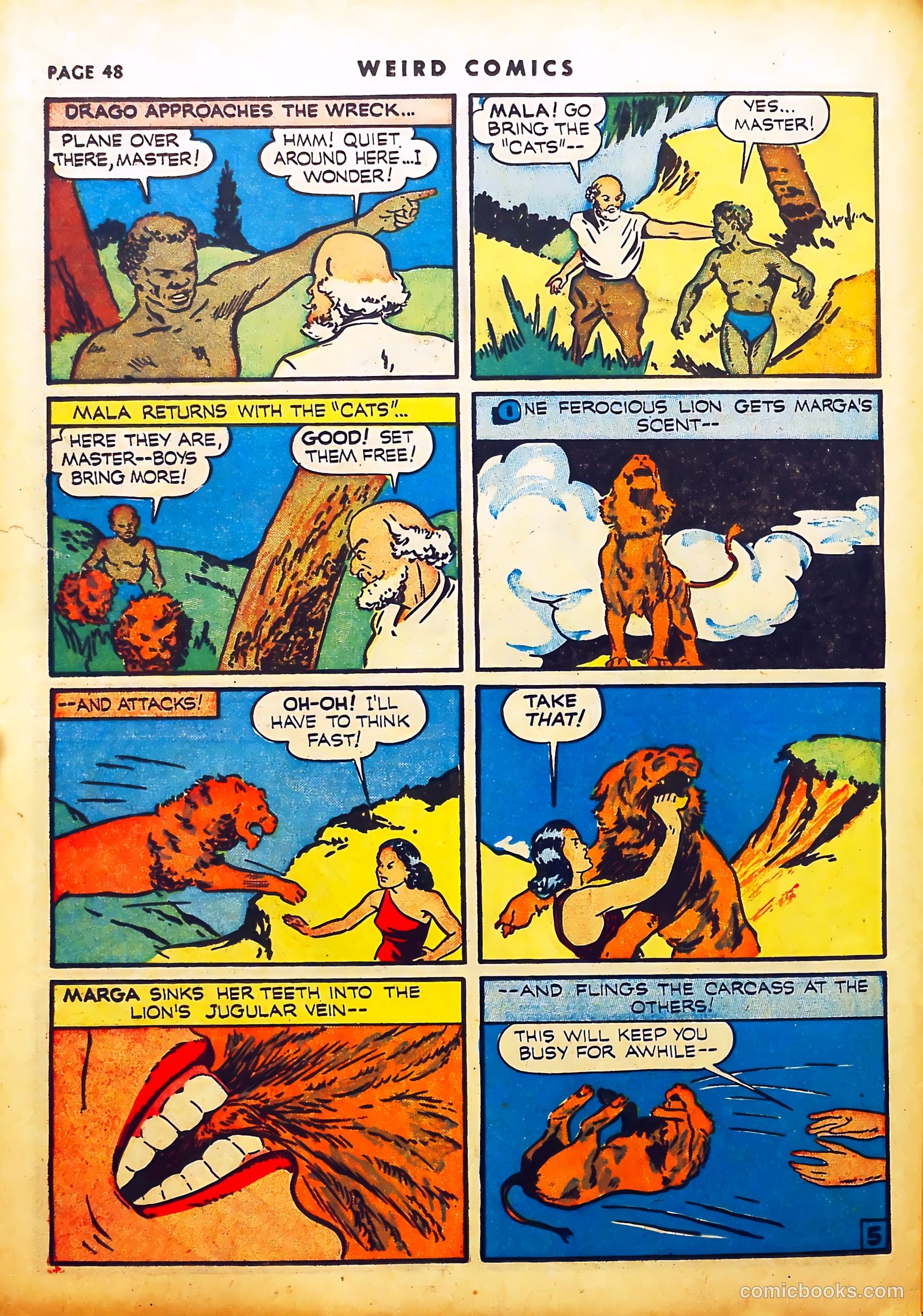 Weird Comics #12 (1941) — page 49 of 67