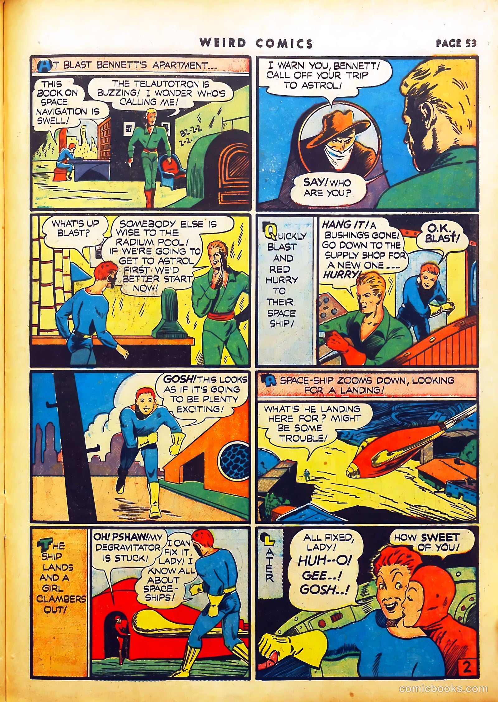 Weird Comics #12 (1941) — page 54 of 67