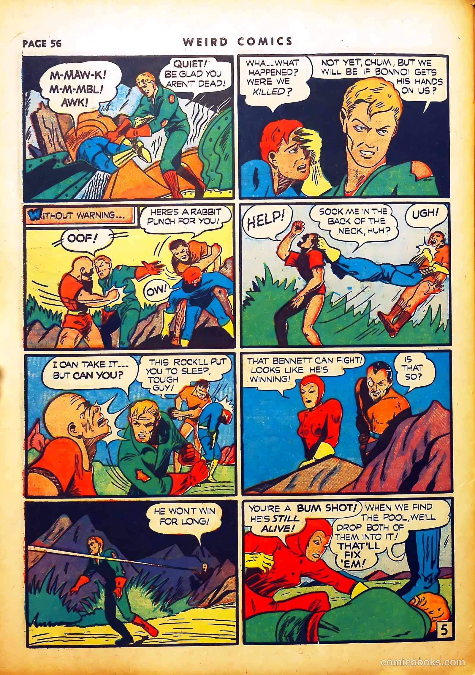 Weird Comics #12 (1941) — page 57 of 67