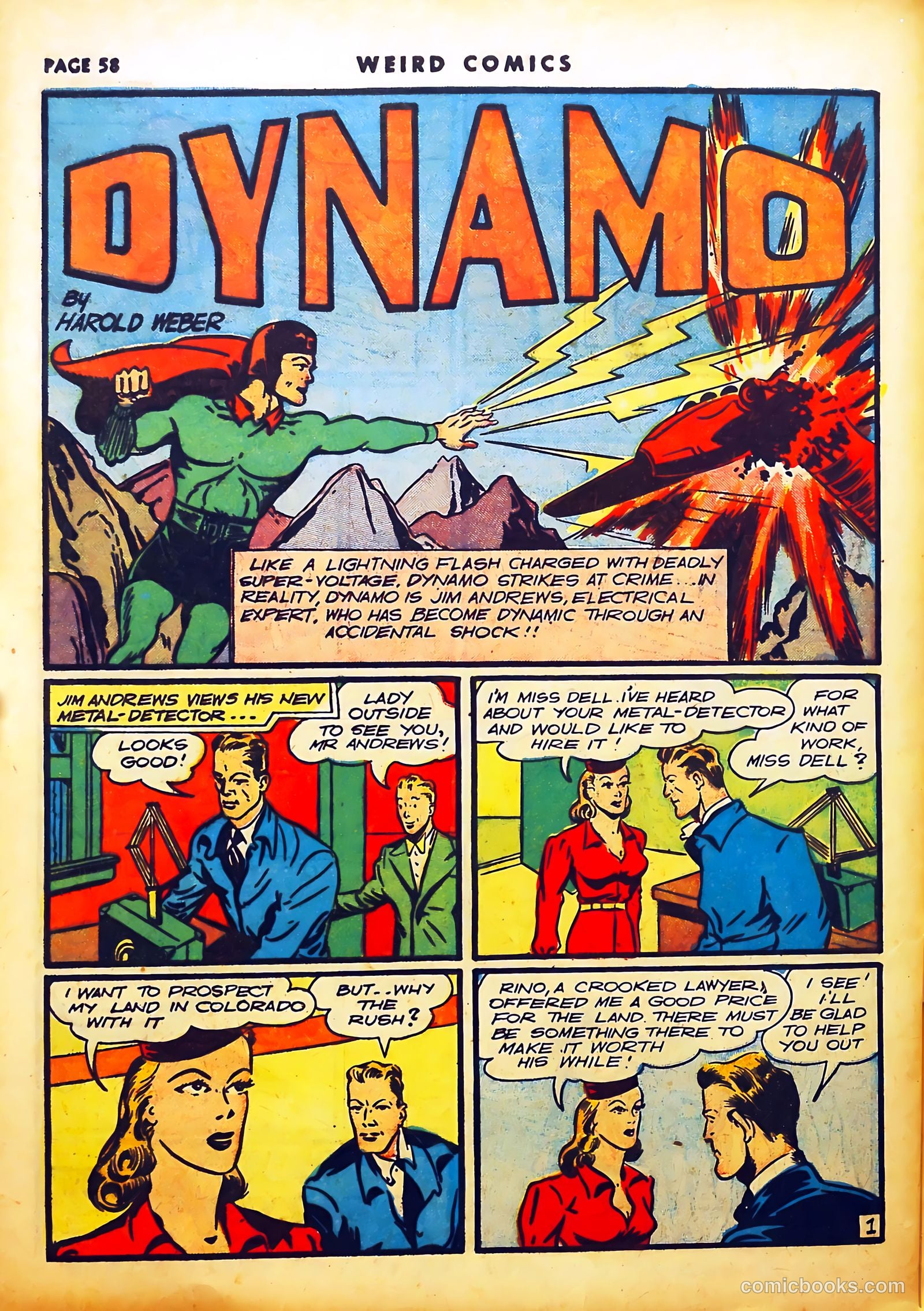 Weird Comics #12 (1941) — page 59 of 67
