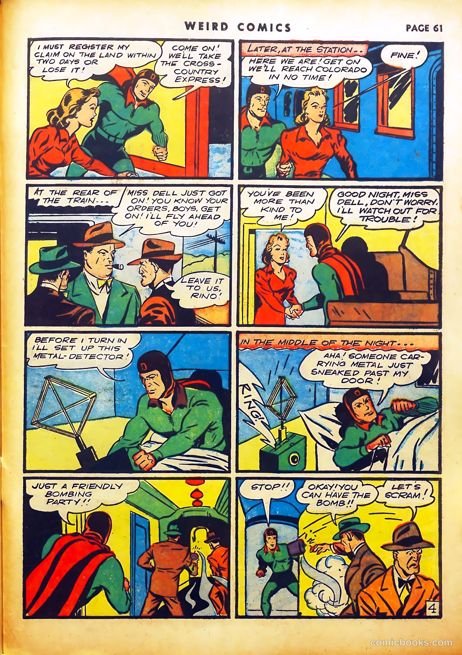Weird Comics #12 (1941) — page 62 of 67