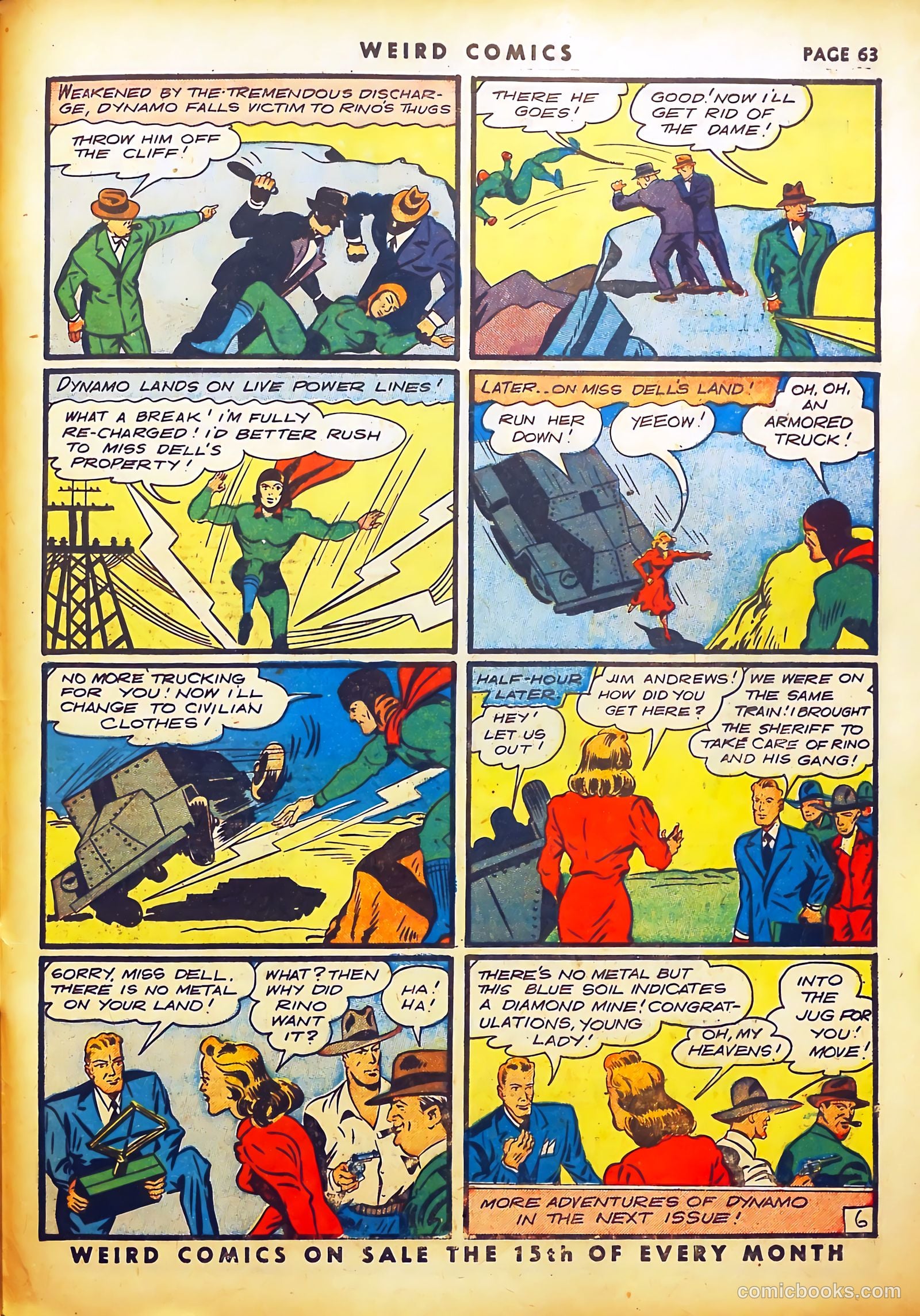 Weird Comics #12 (1941) — page 64 of 67