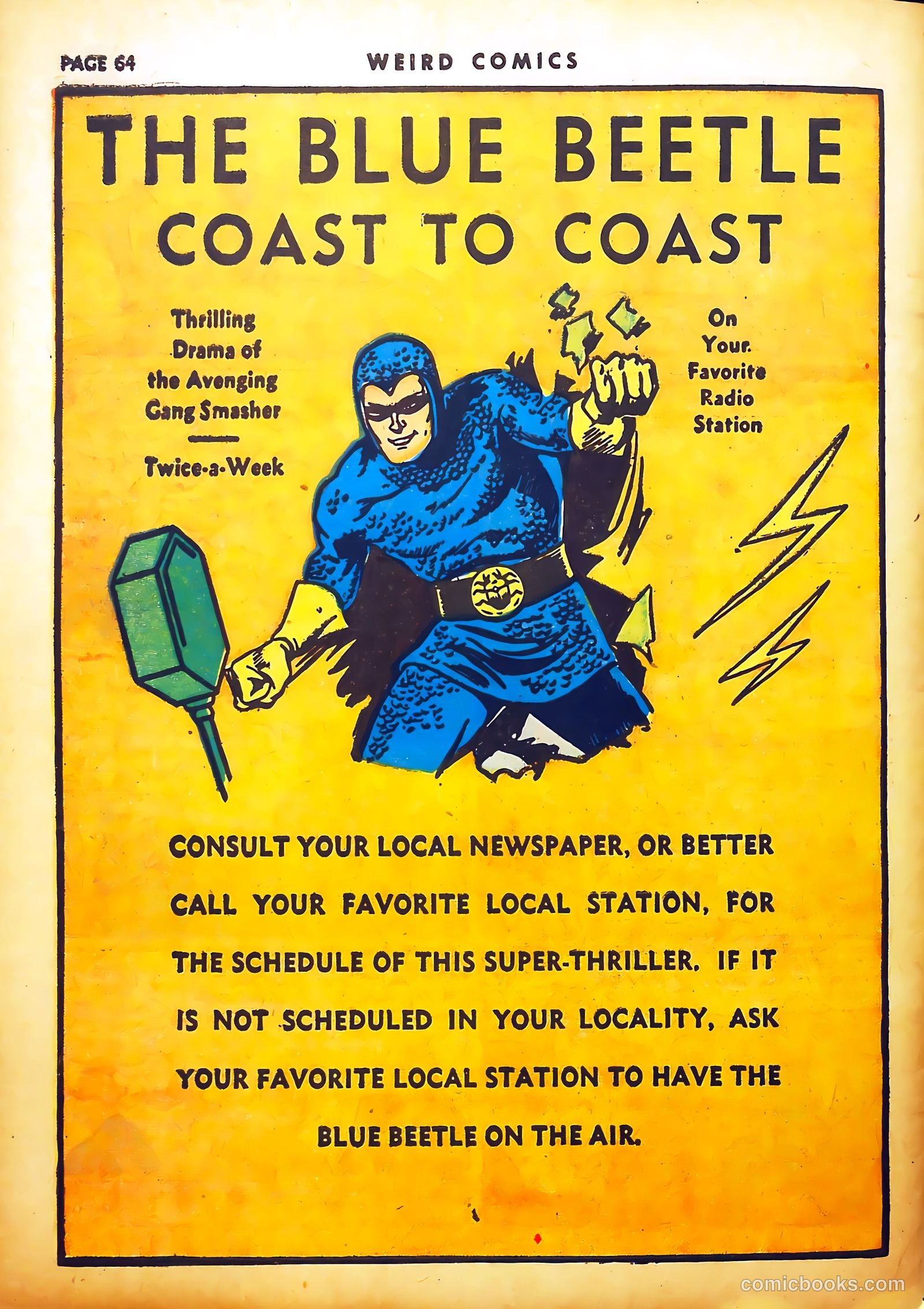Weird Comics #12 (1941) — page 65 of 67