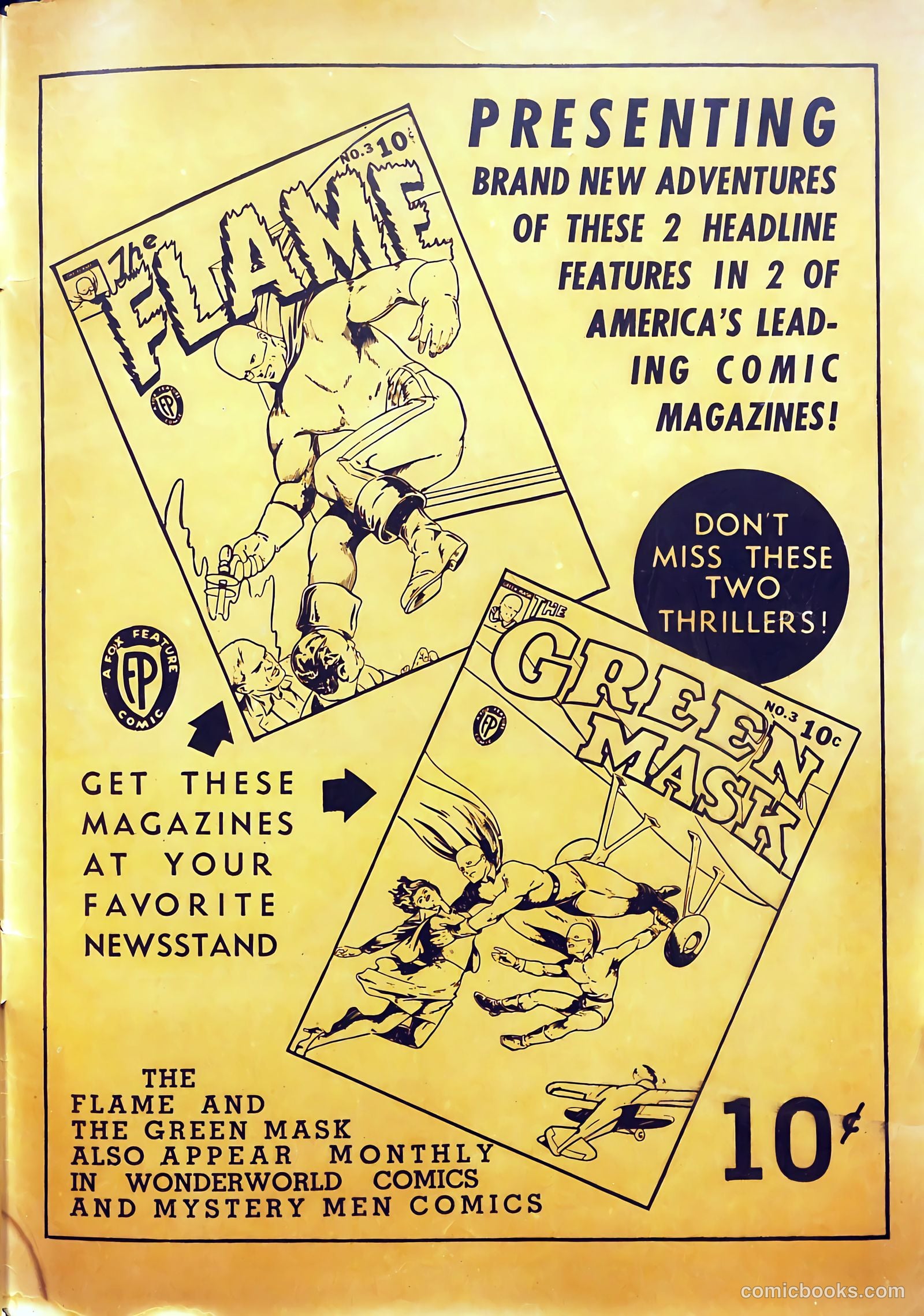 Weird Comics #12 (1941) — page 66 of 67