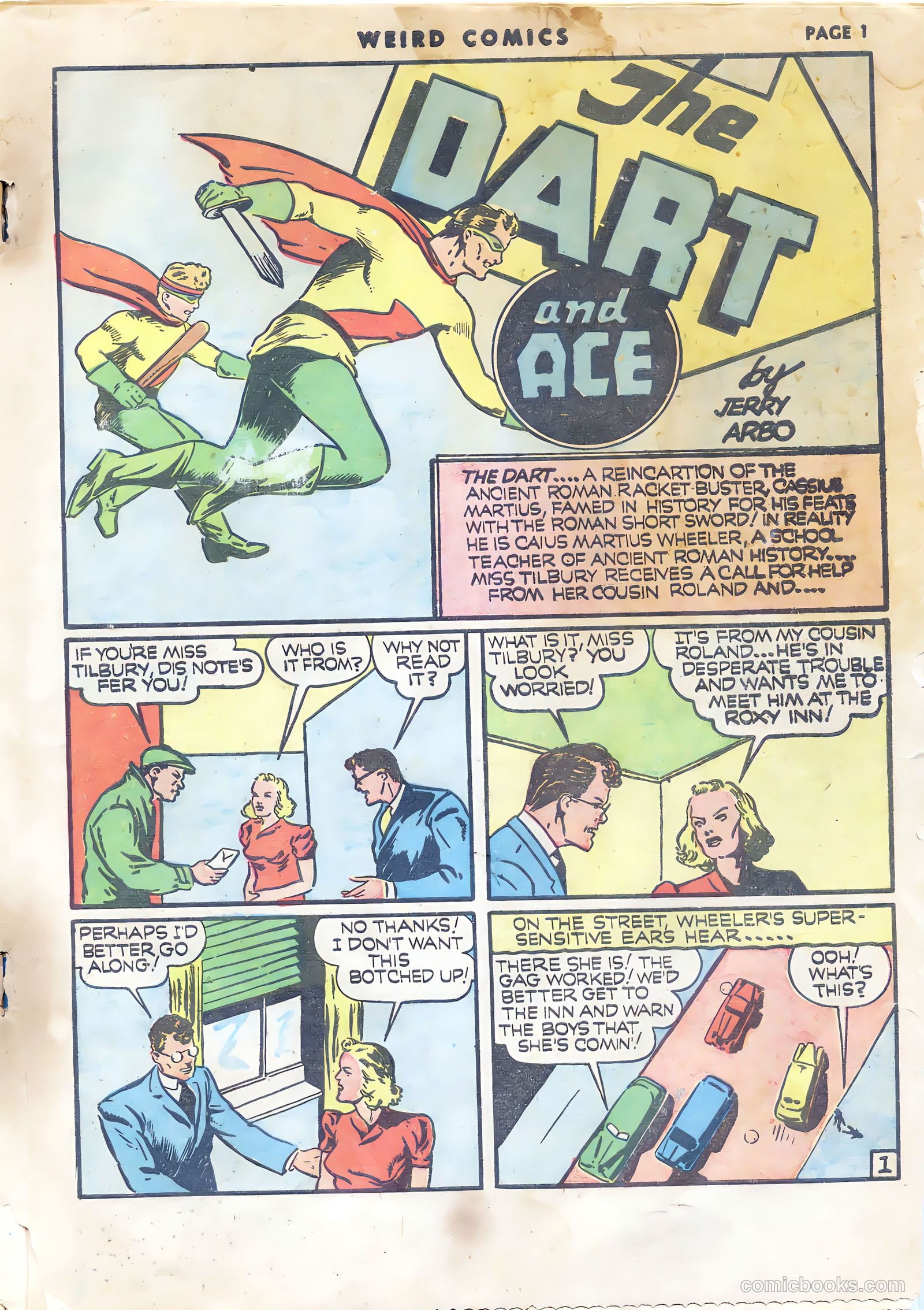 Weird Comics #13 (1941) — page 3 of 67