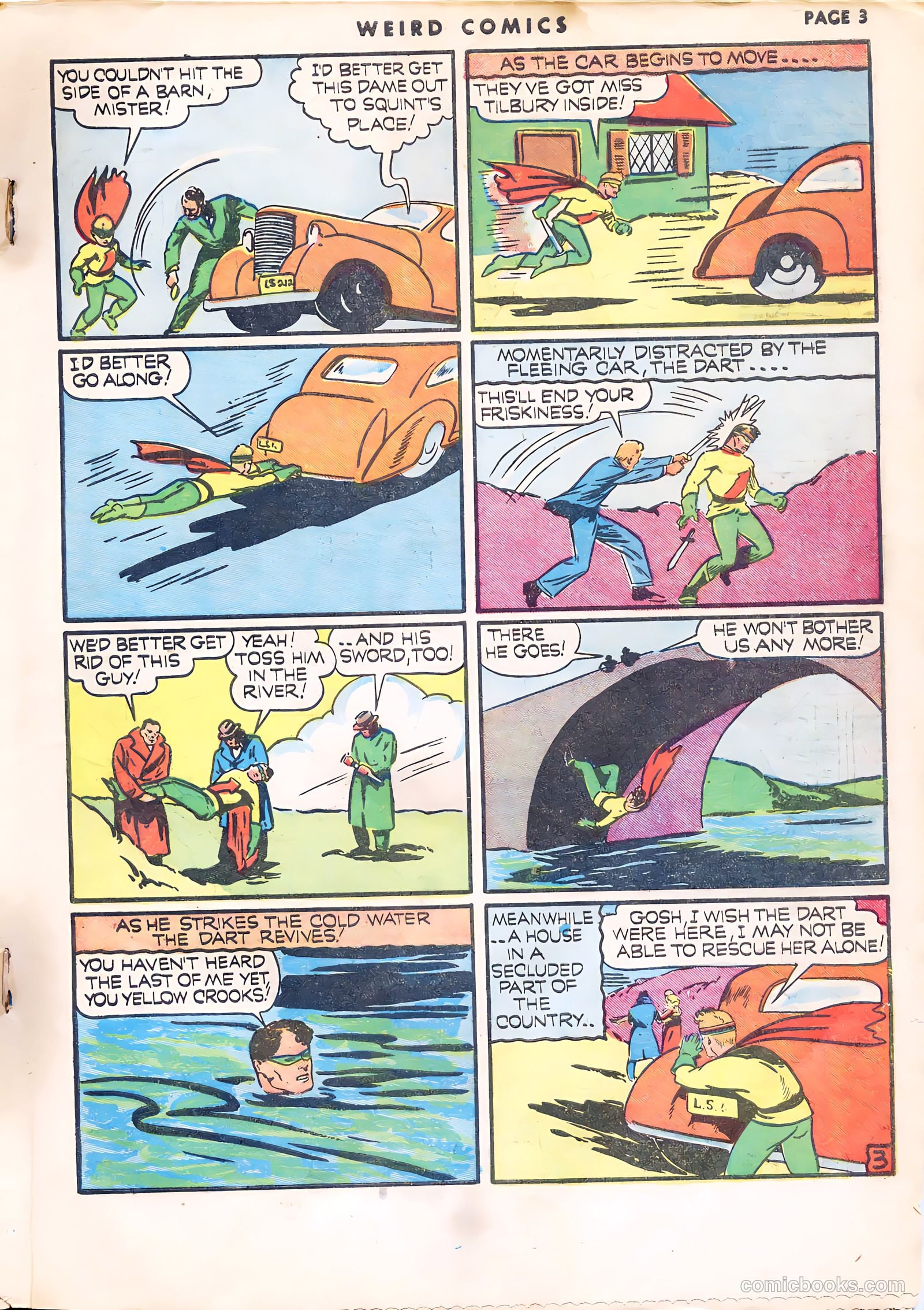 Weird Comics #13 (1941) — page 5 of 67