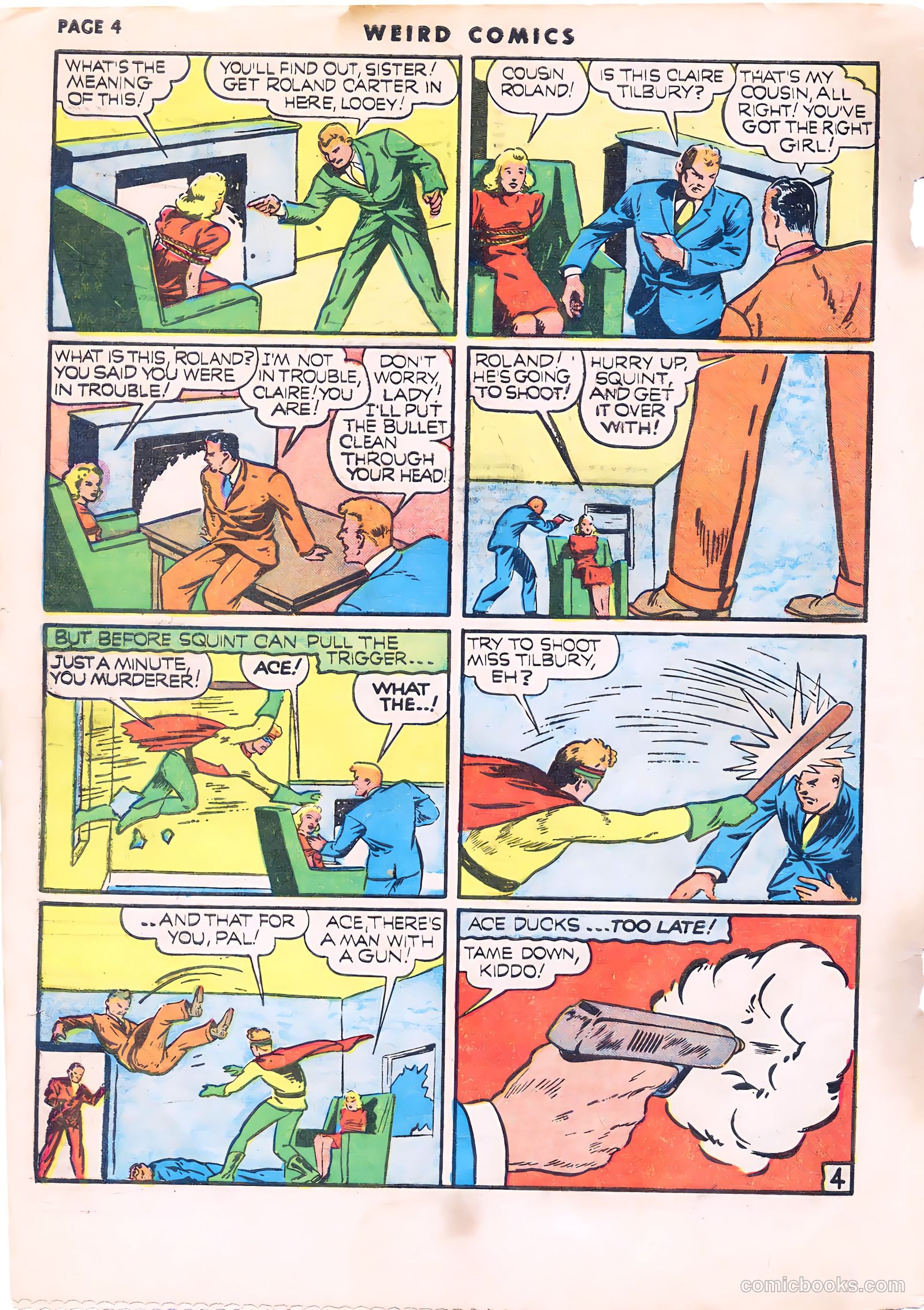 Weird Comics #13 (1941) — page 6 of 67