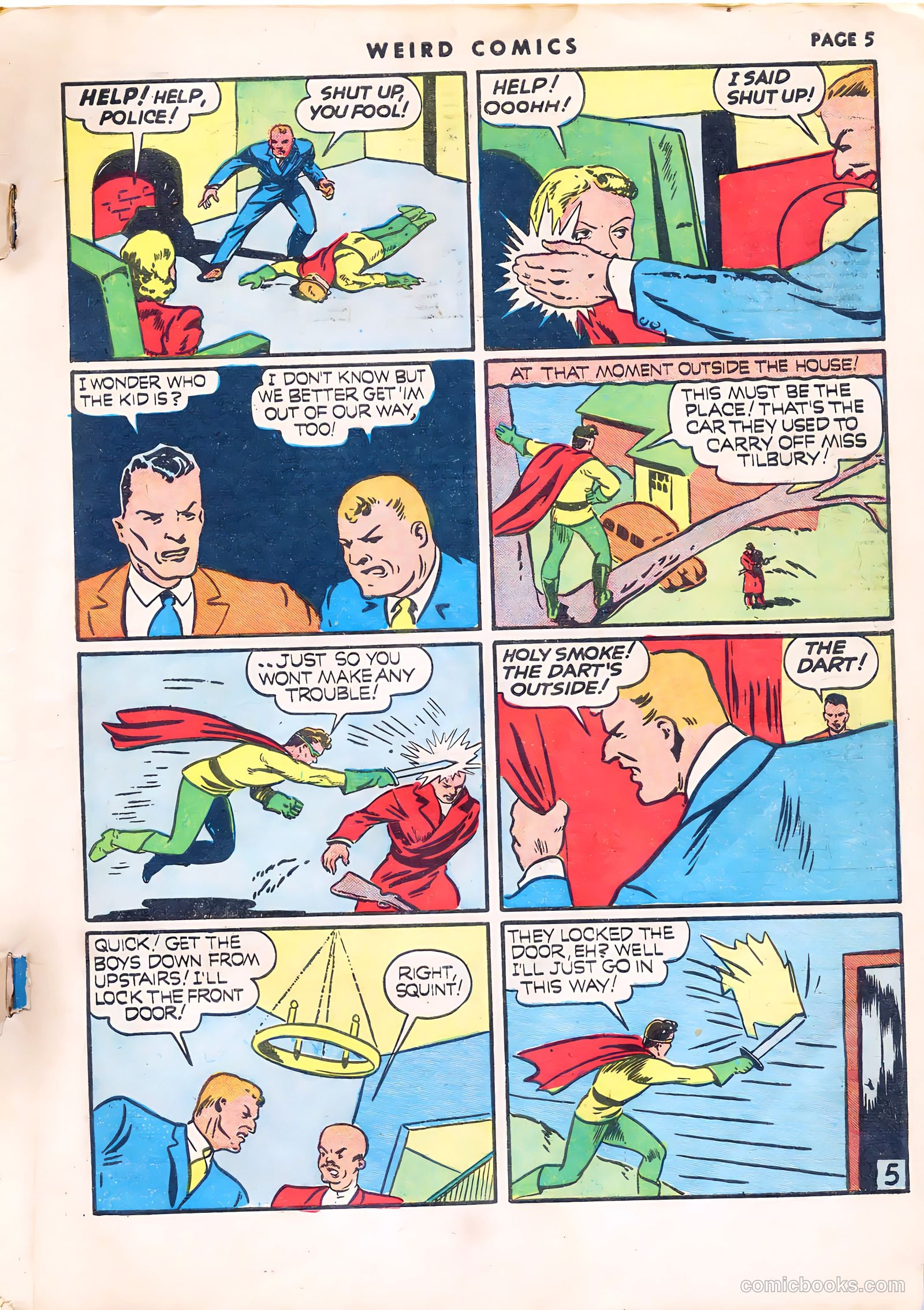 Weird Comics #13 (1941) — page 7 of 67