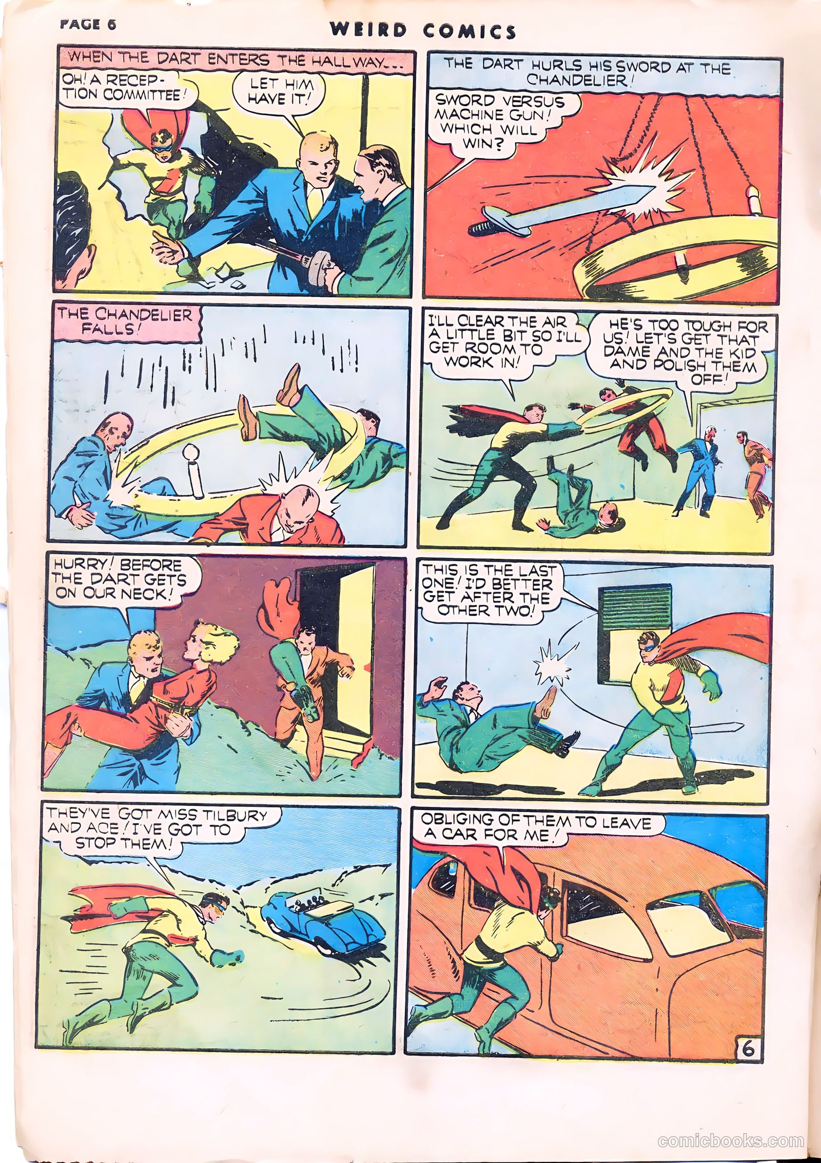 Weird Comics #13 (1941) — page 8 of 67