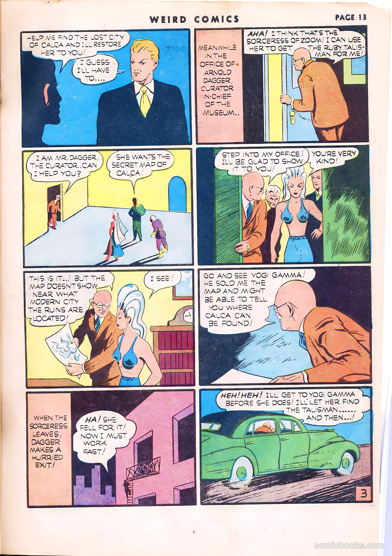 Weird Comics #13 (1941) — page 15 of 67