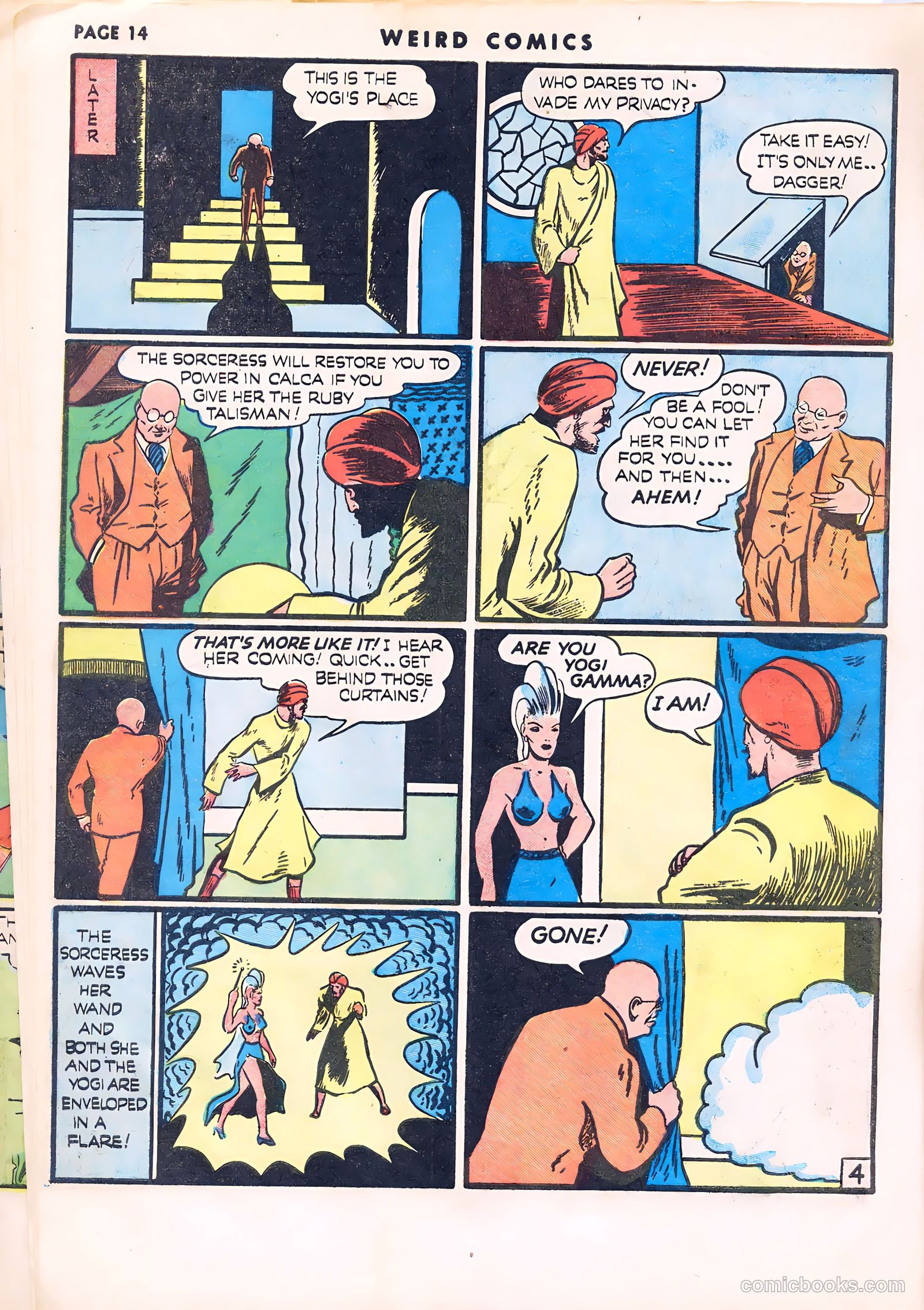 Weird Comics #13 (1941) — page 16 of 67