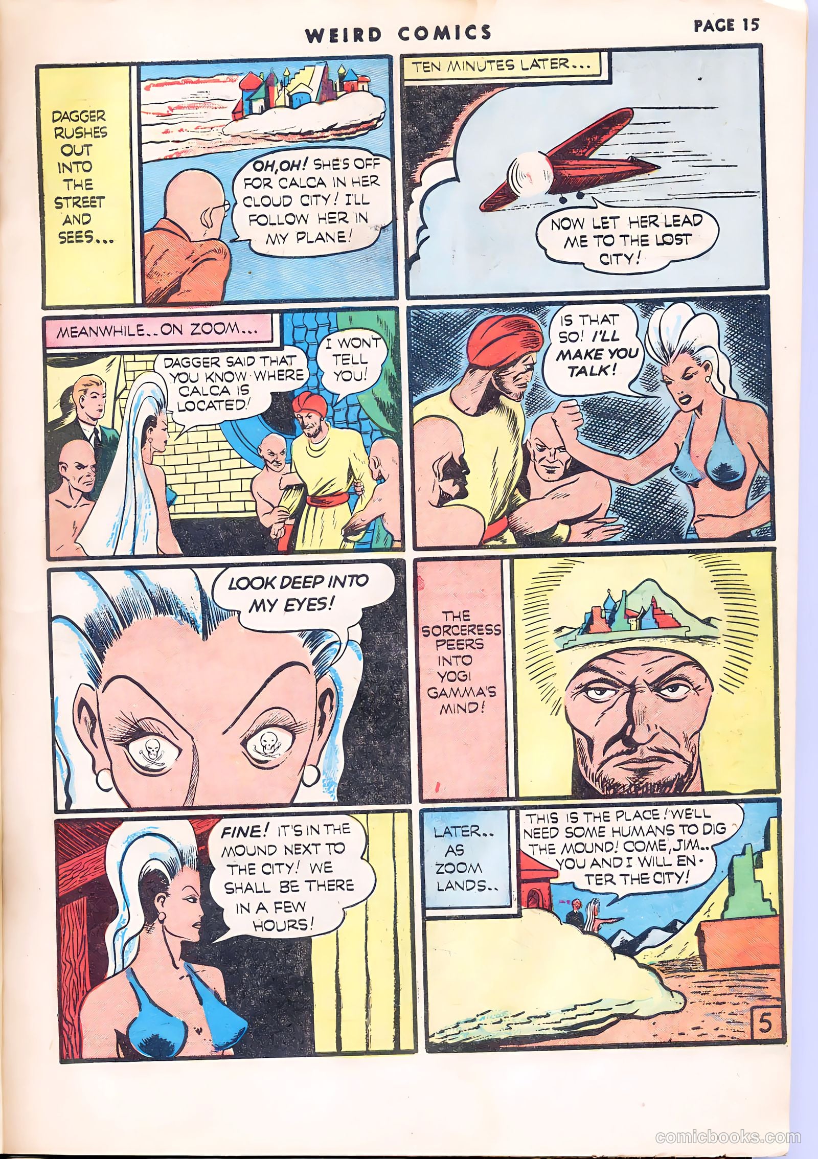 Weird Comics #13 (1941) — page 17 of 67