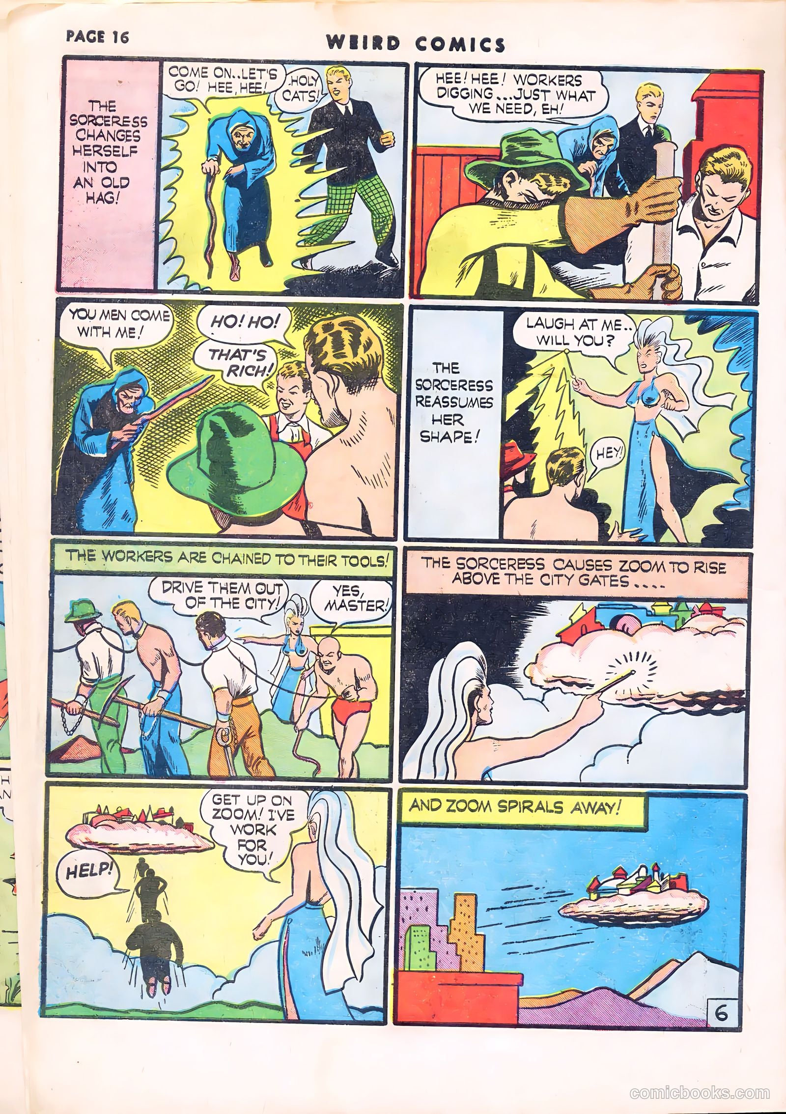 Weird Comics #13 (1941) — page 18 of 67