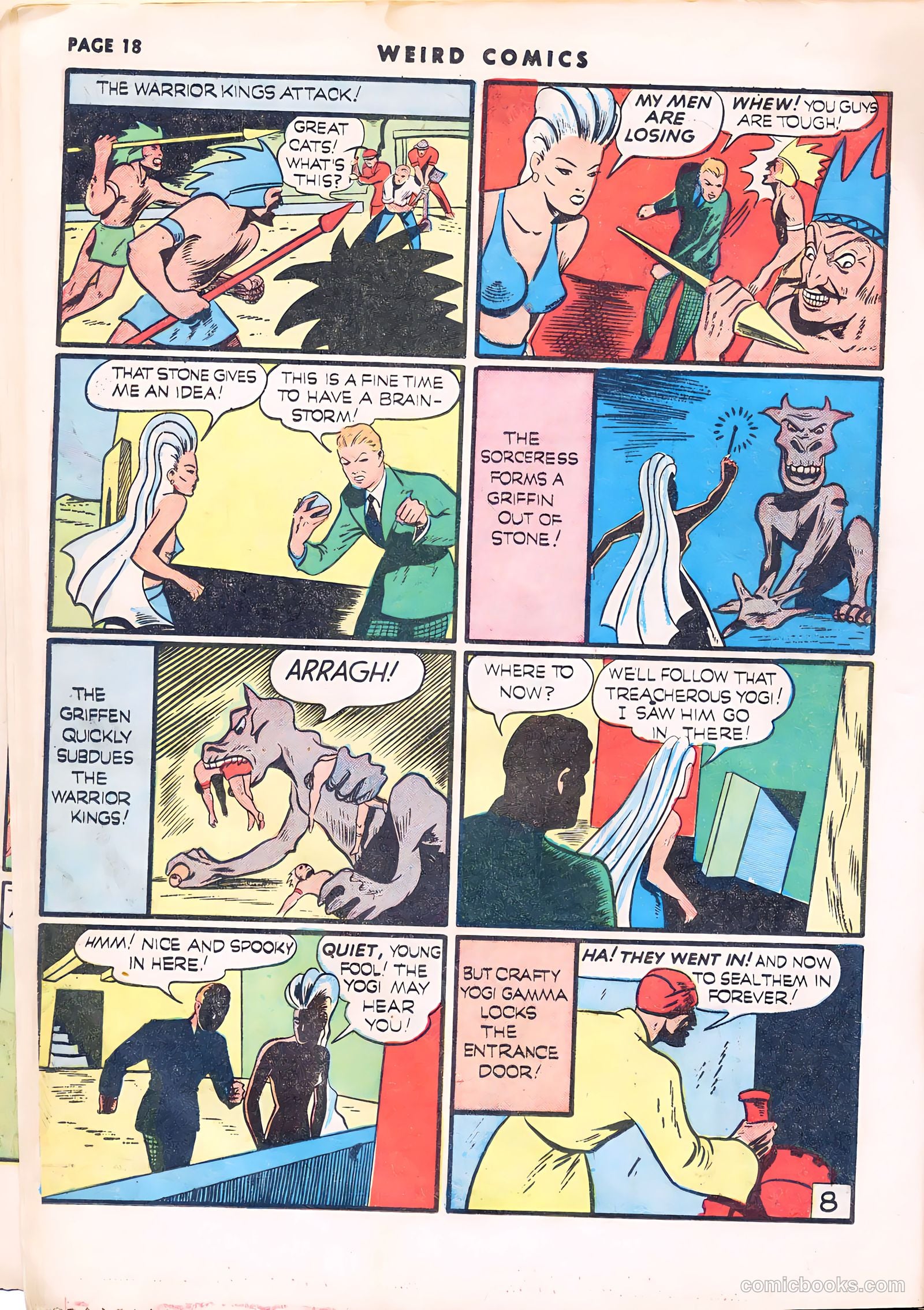 Weird Comics #13 (1941) — page 20 of 67