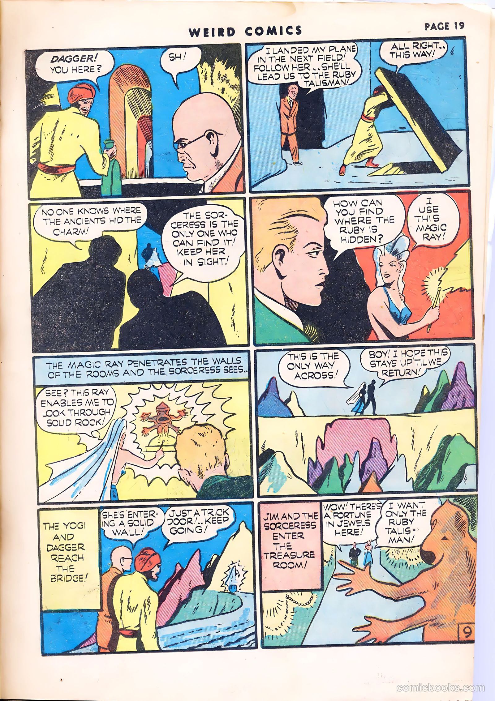 Weird Comics #13 (1941) — page 21 of 67