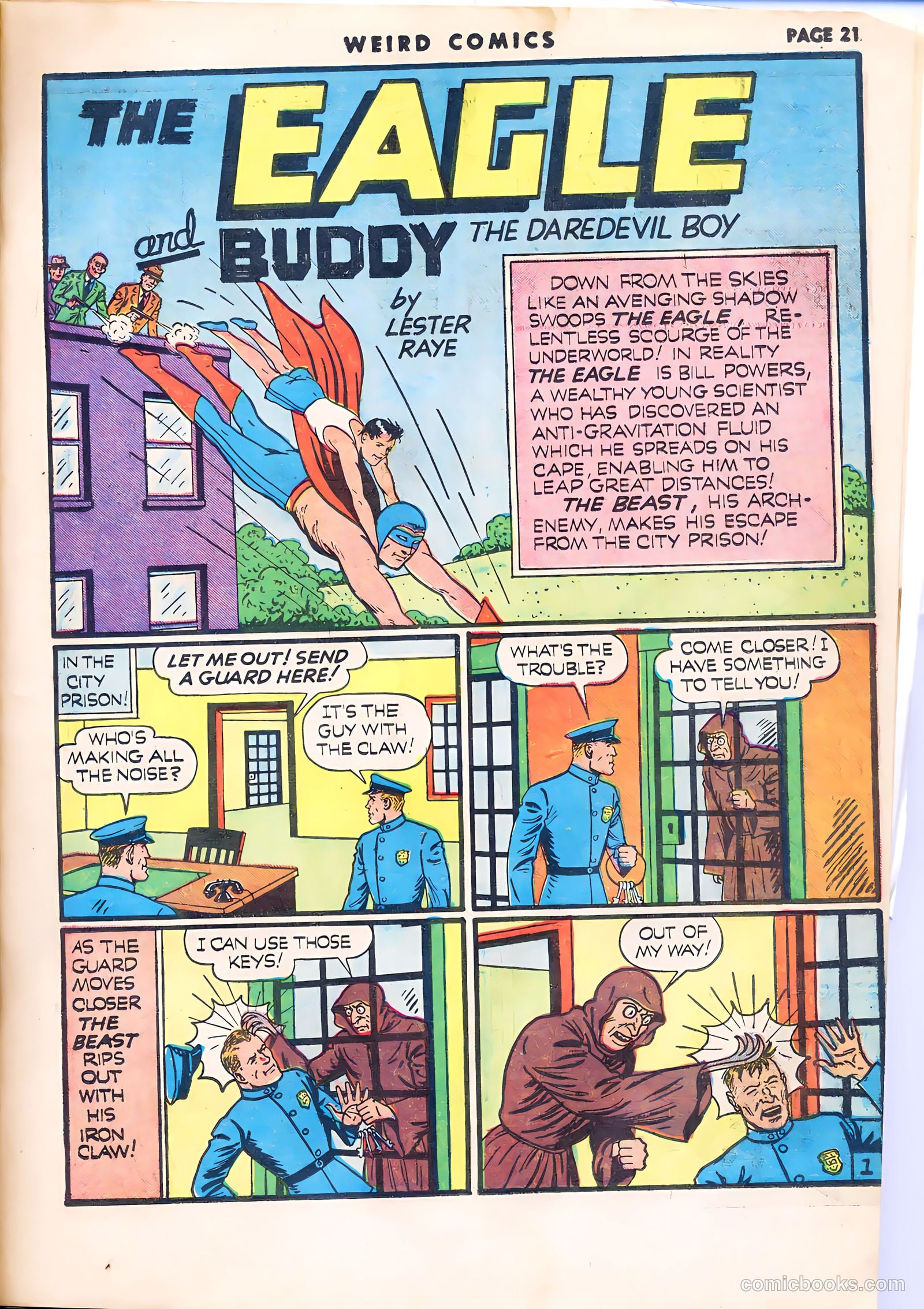 Weird Comics #13 (1941) — page 23 of 67