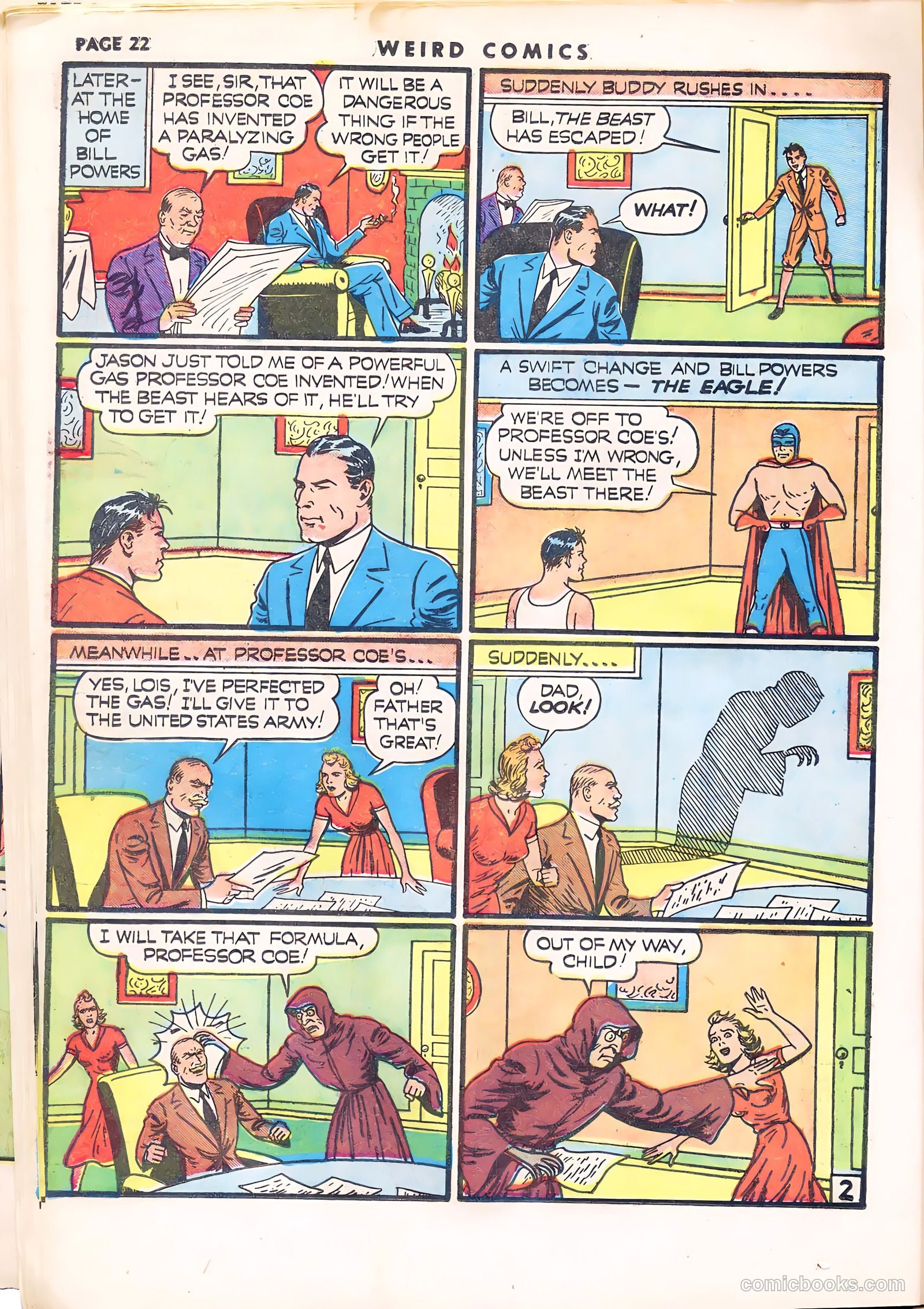 Weird Comics #13 (1941) — page 24 of 67