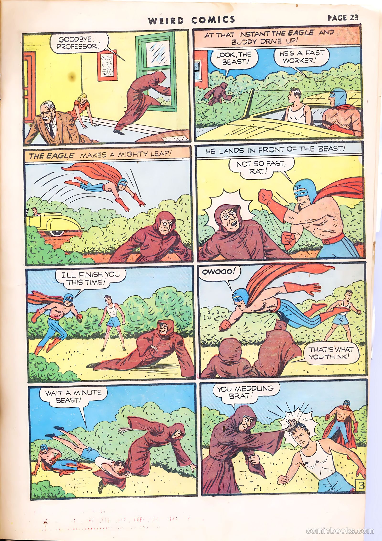Weird Comics #13 (1941) — page 25 of 67
