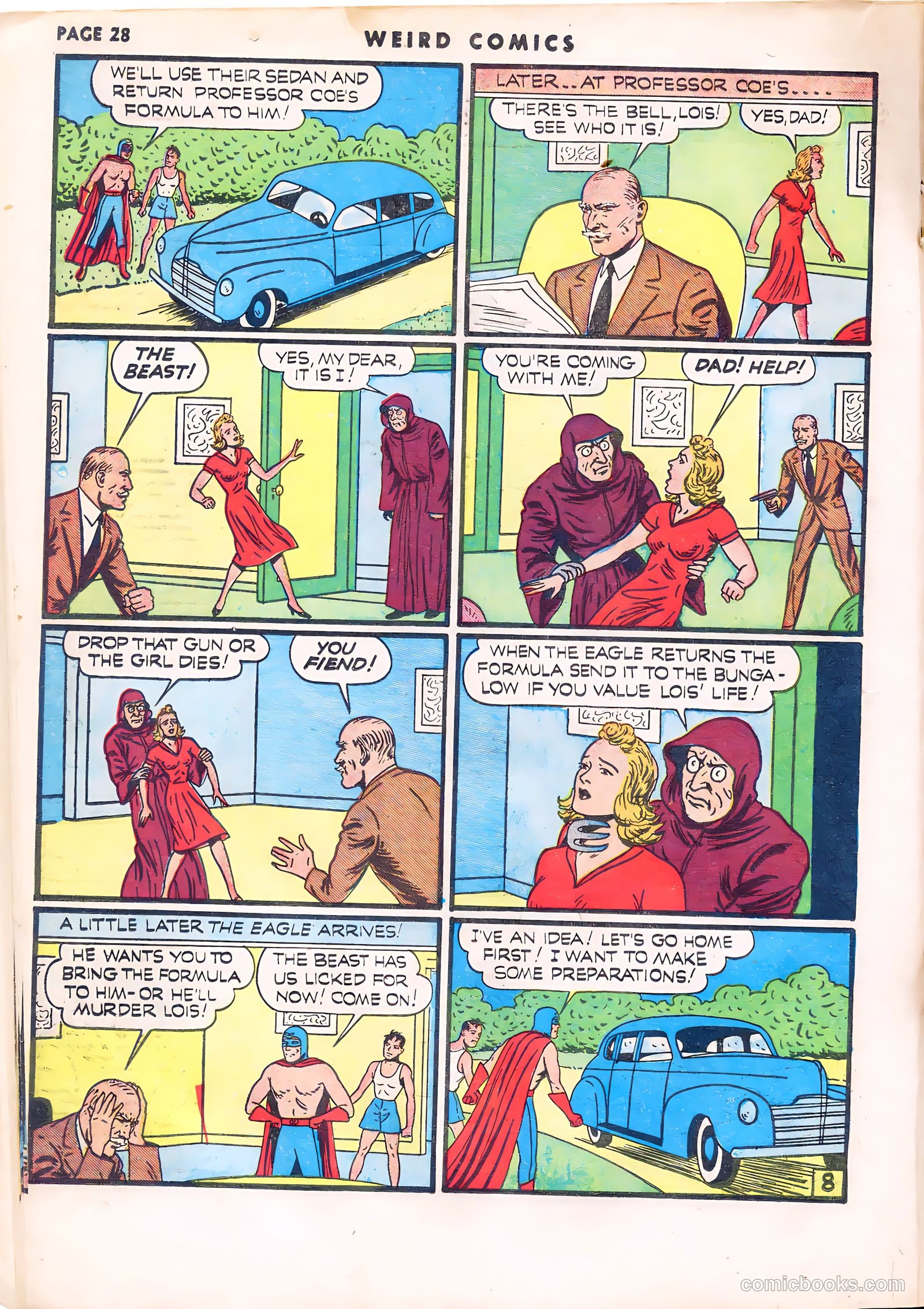 Weird Comics #13 (1941) — page 30 of 67