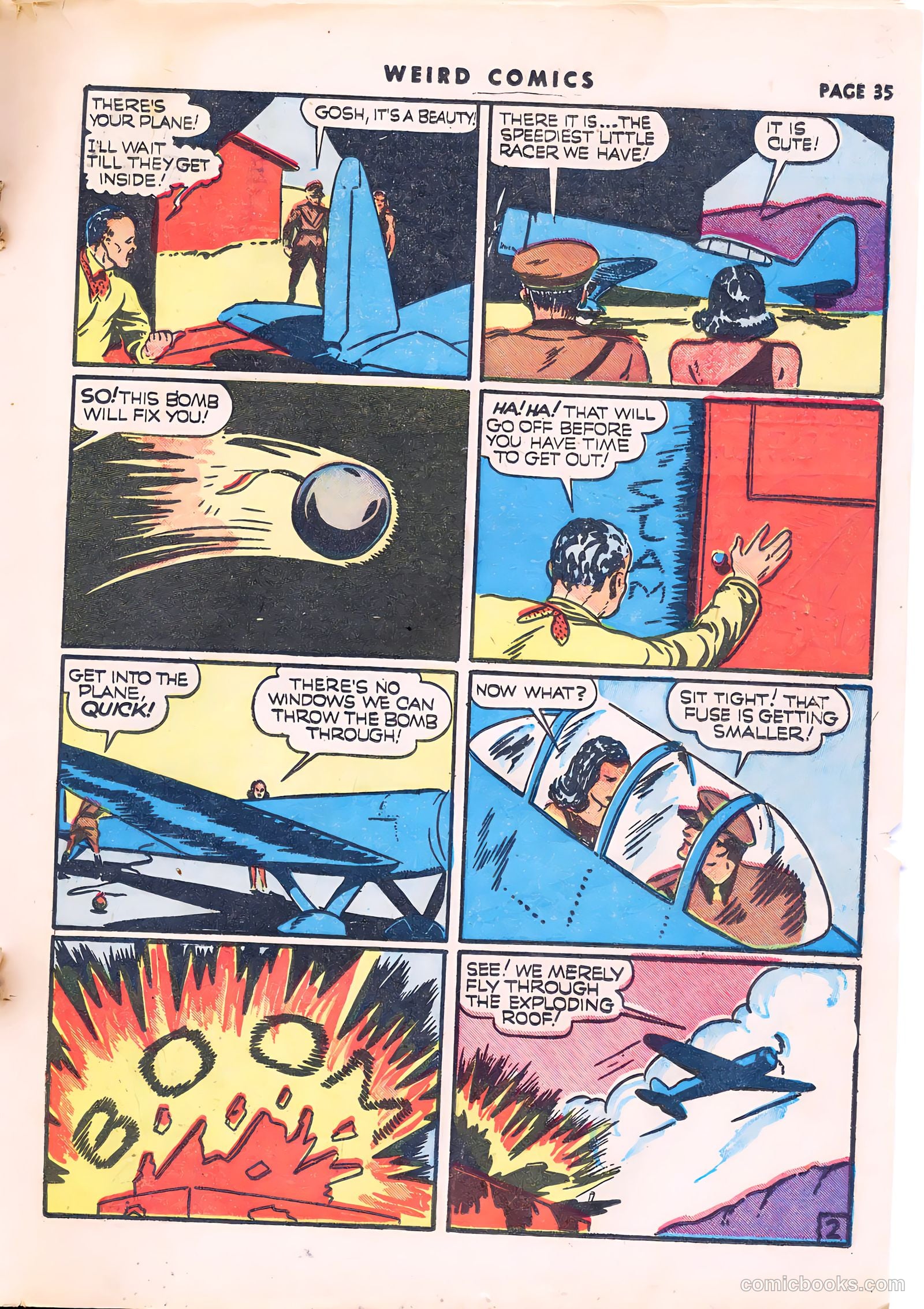 Weird Comics #13 (1941) — page 36 of 67