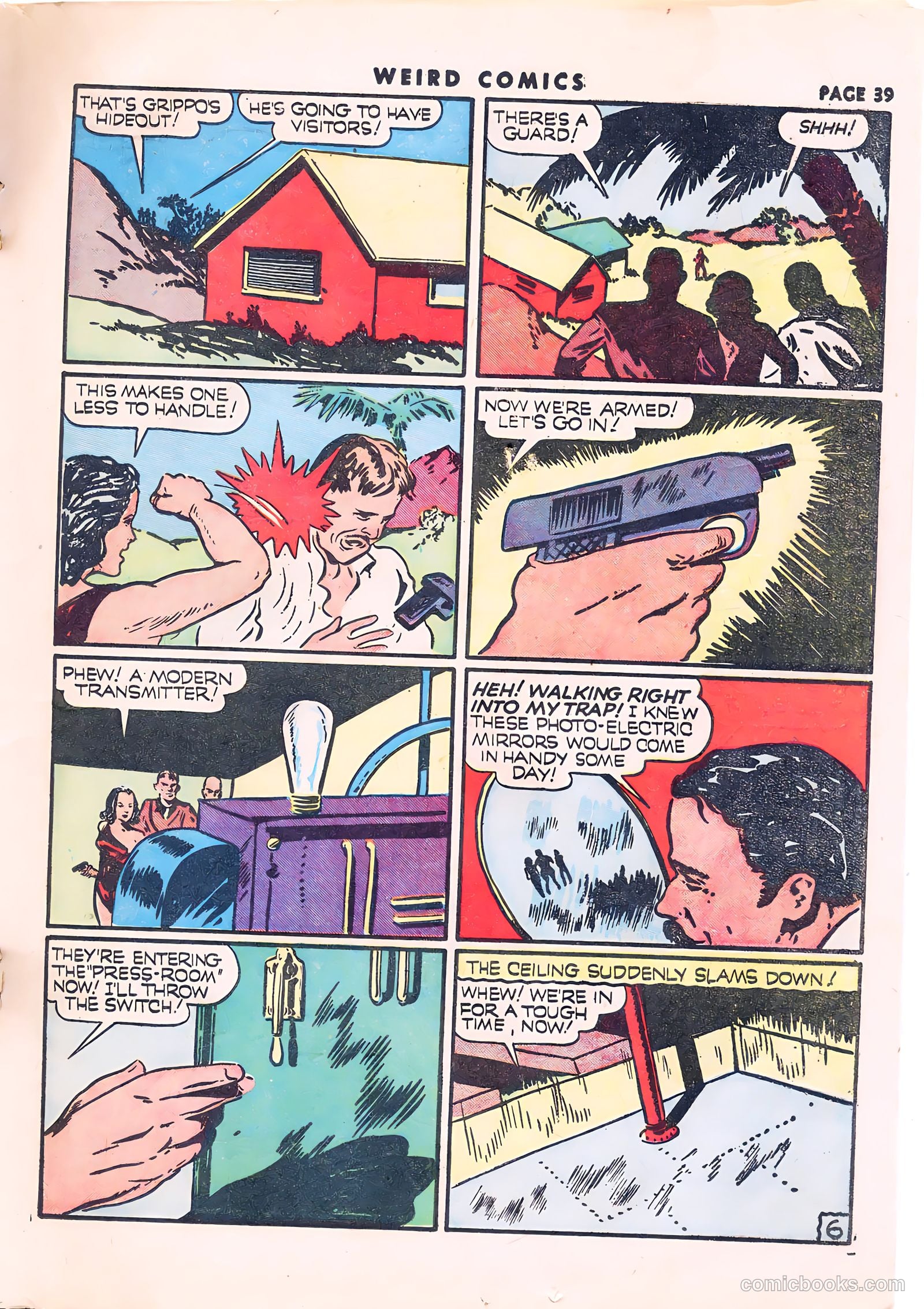 Weird Comics #13 (1941) — page 40 of 67