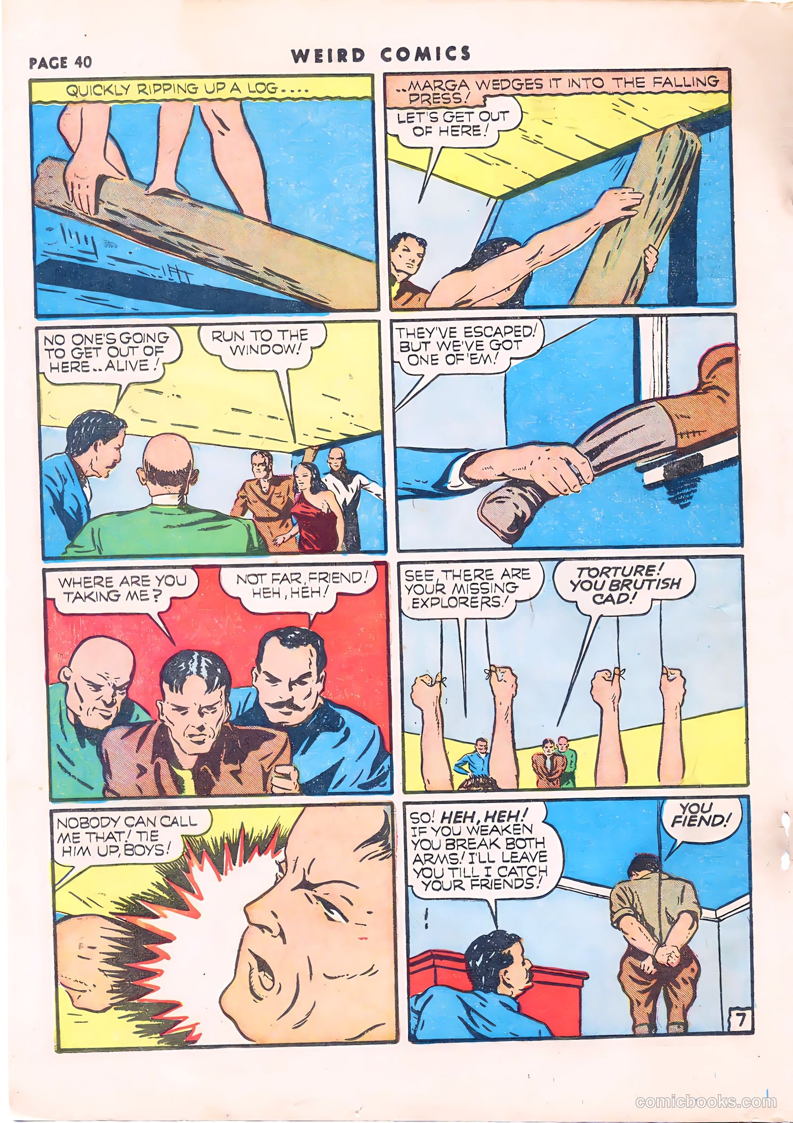 Weird Comics #13 (1941) — page 41 of 67