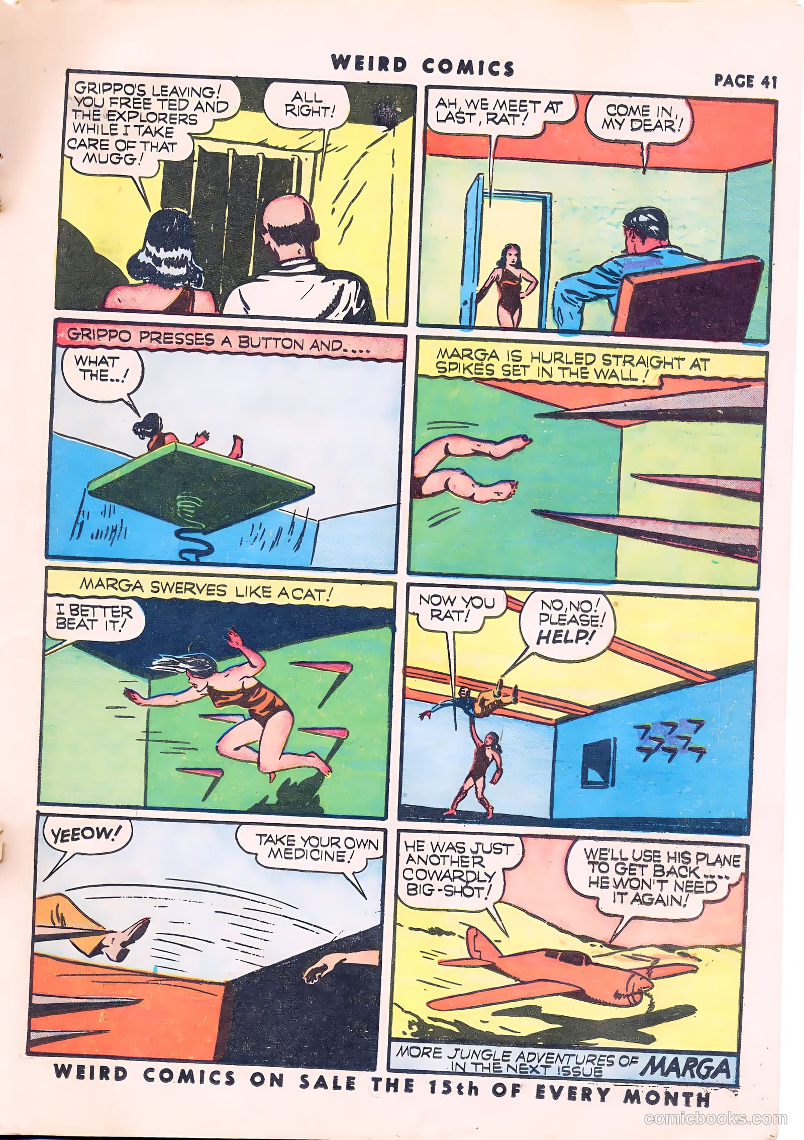Weird Comics #13 (1941) — page 42 of 67