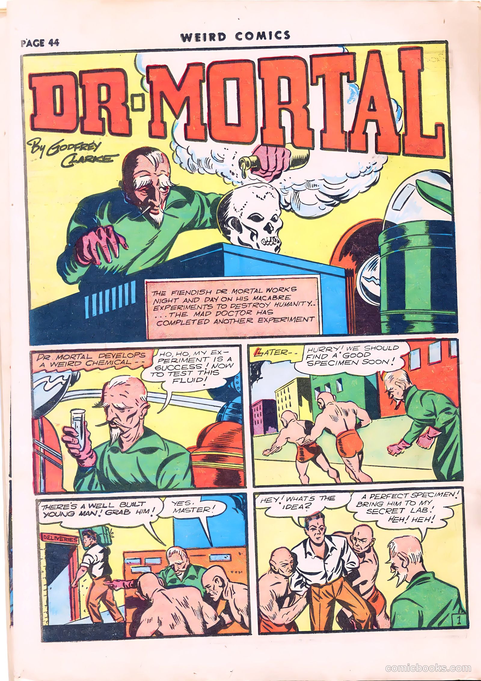 Weird Comics #13 (1941) — page 45 of 67