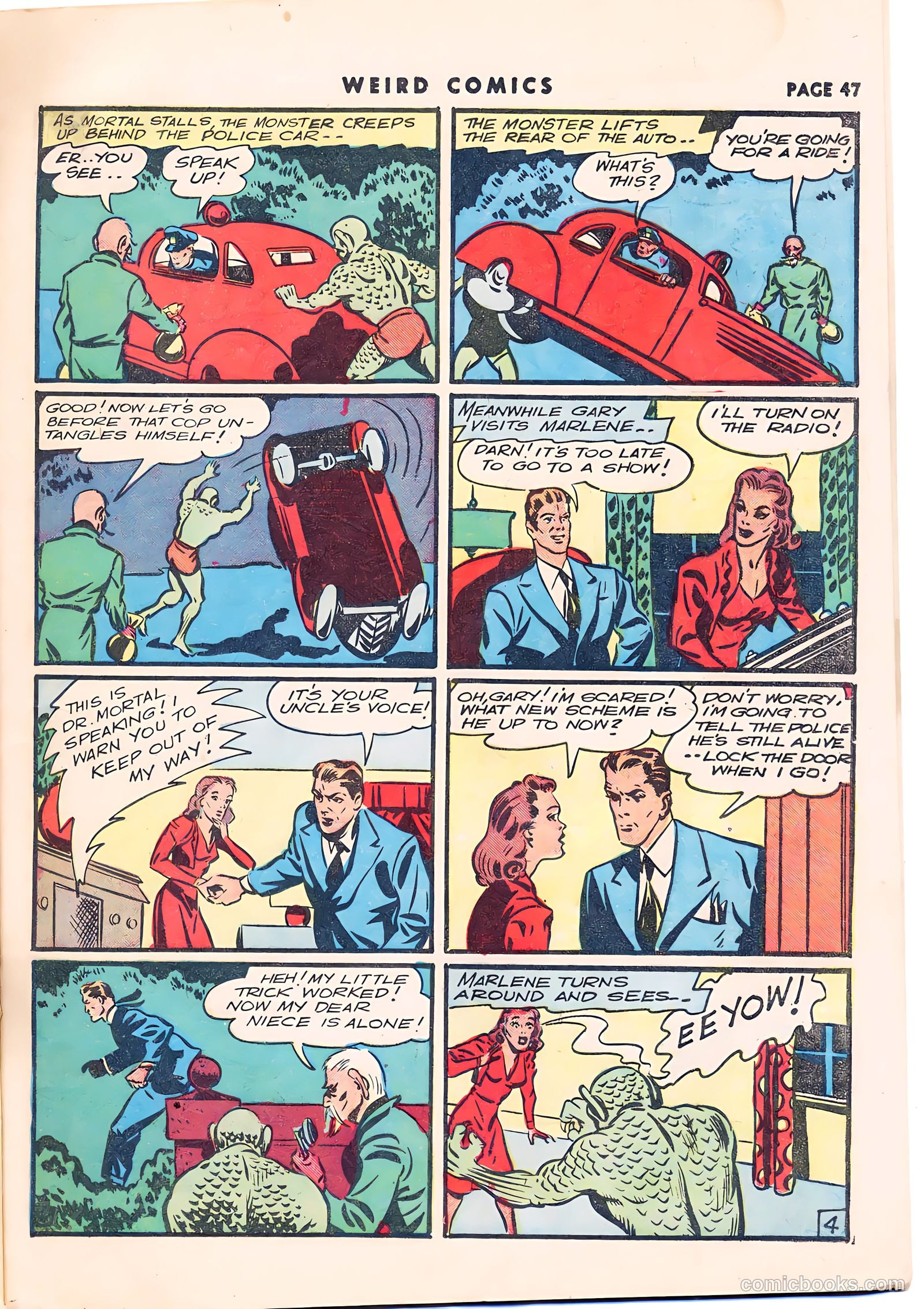 Weird Comics #13 (1941) — page 48 of 67