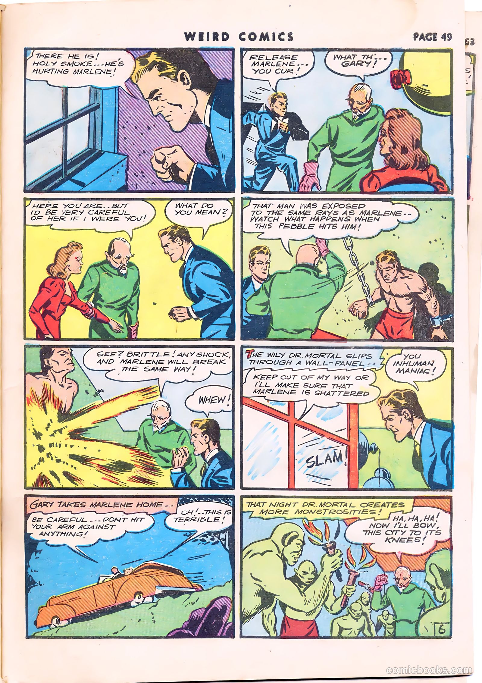 Weird Comics #13 (1941) — page 50 of 67