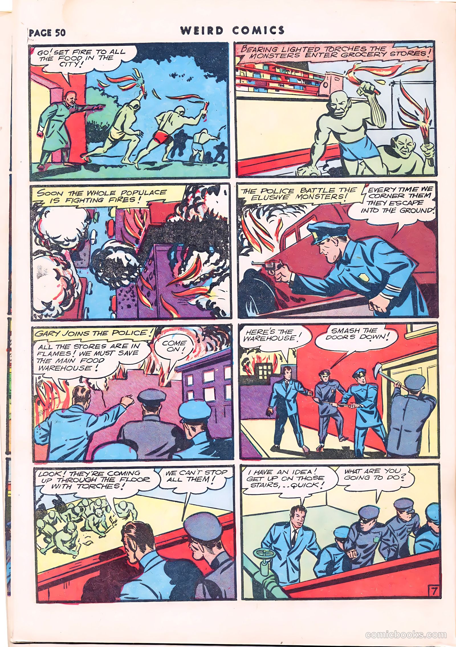 Weird Comics #13 (1941) — page 51 of 67