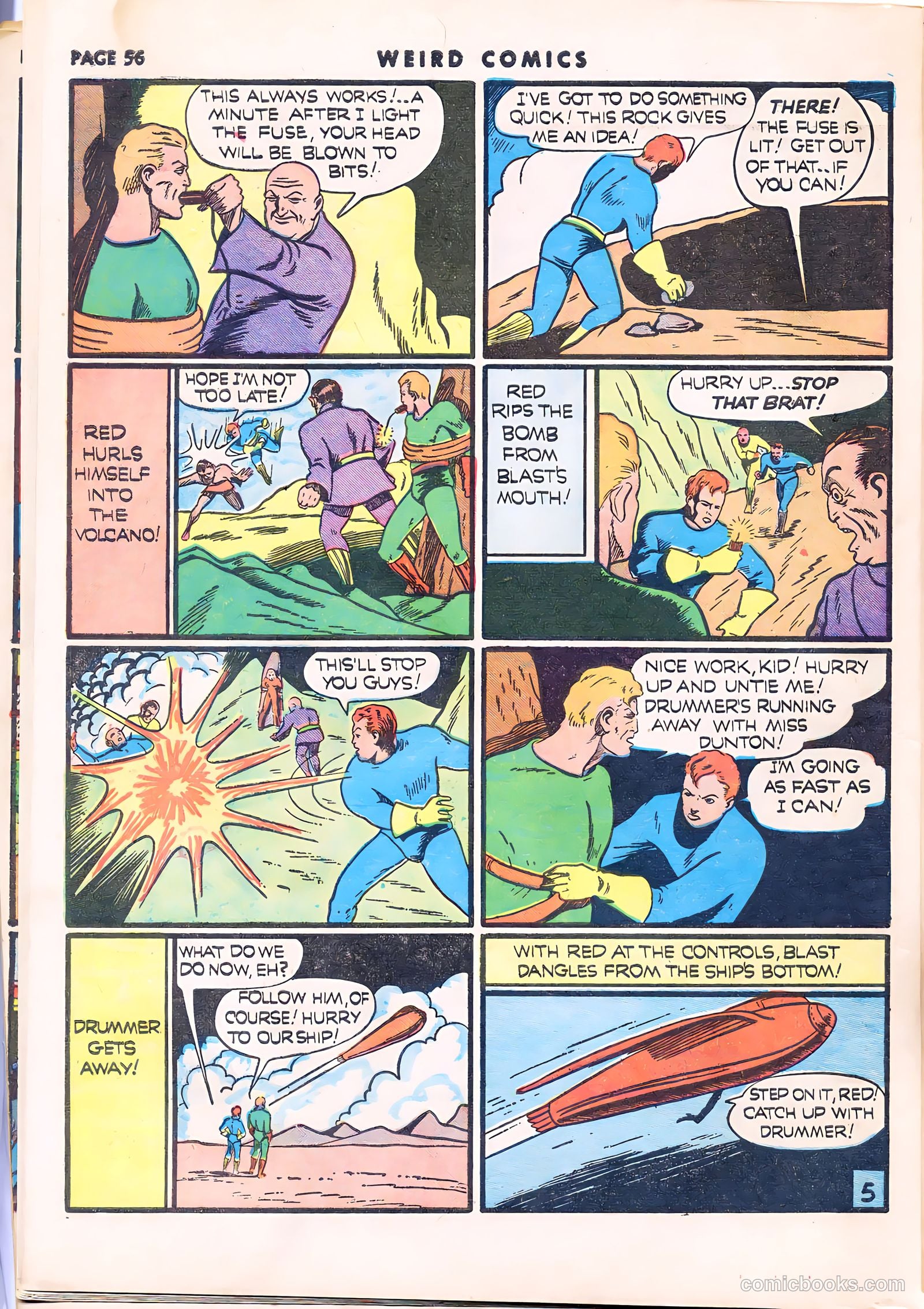 Weird Comics #13 (1941) — page 57 of 67