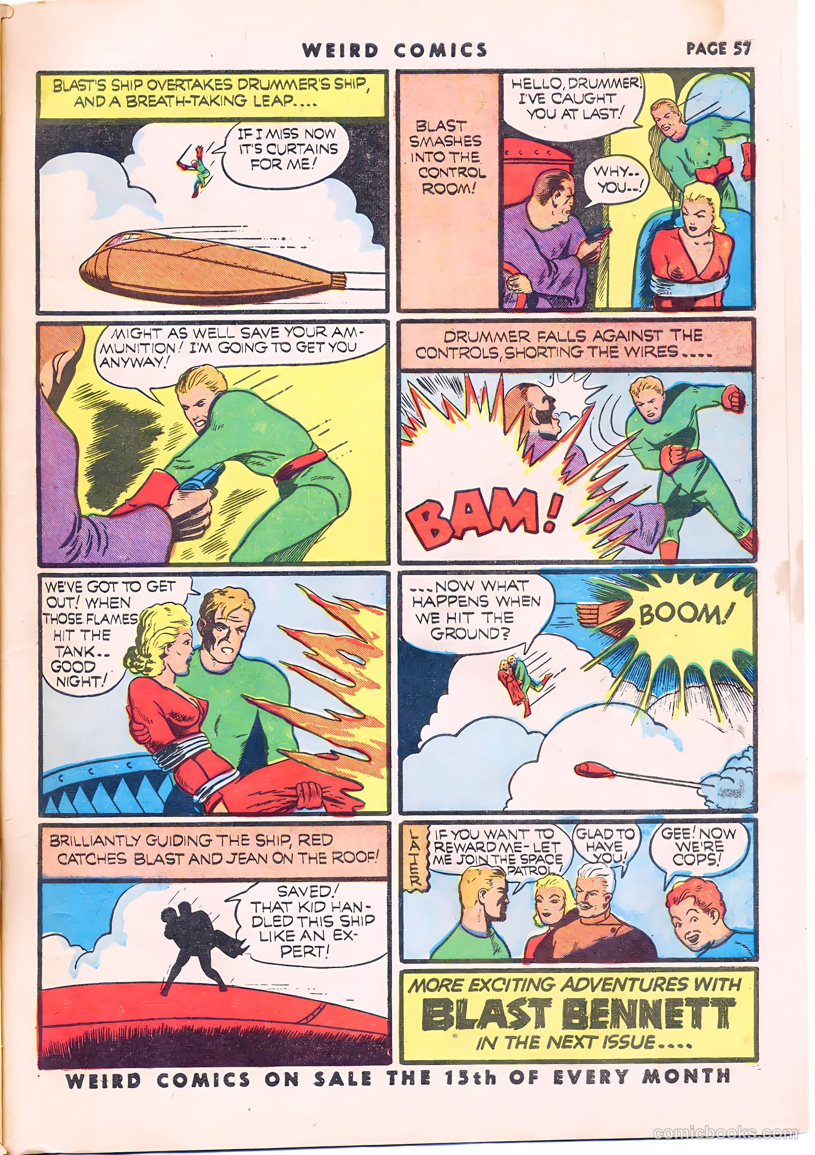 Weird Comics #13 (1941) — page 58 of 67