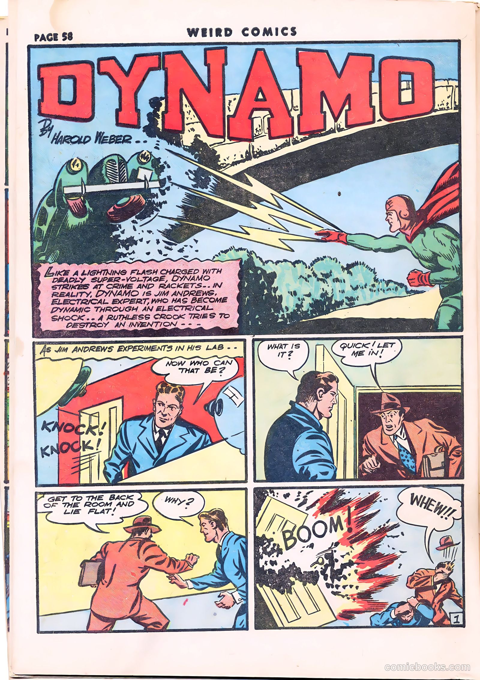 Weird Comics #13 (1941) — page 59 of 67