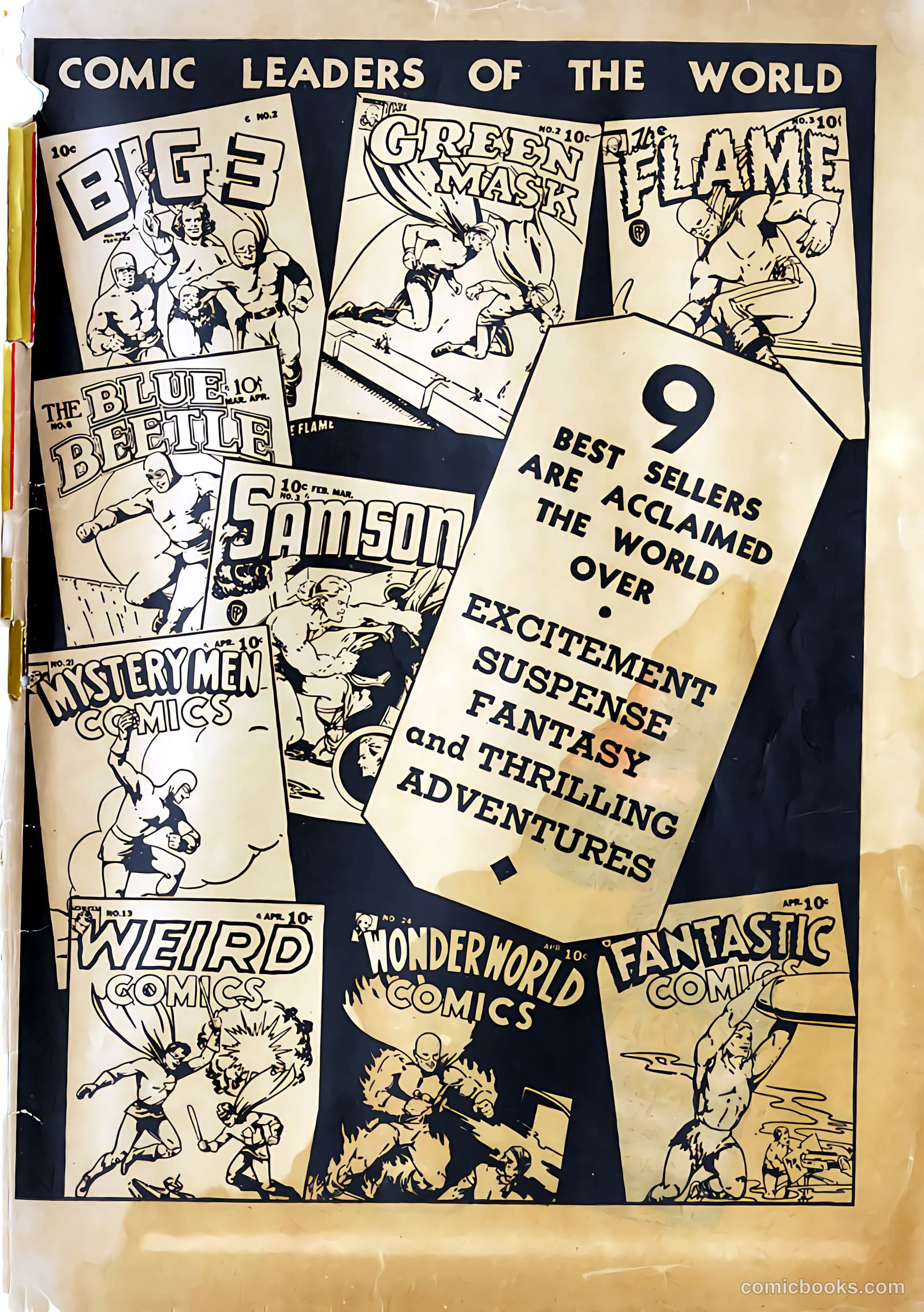 Weird Comics #13 (1941) — page 66 of 67