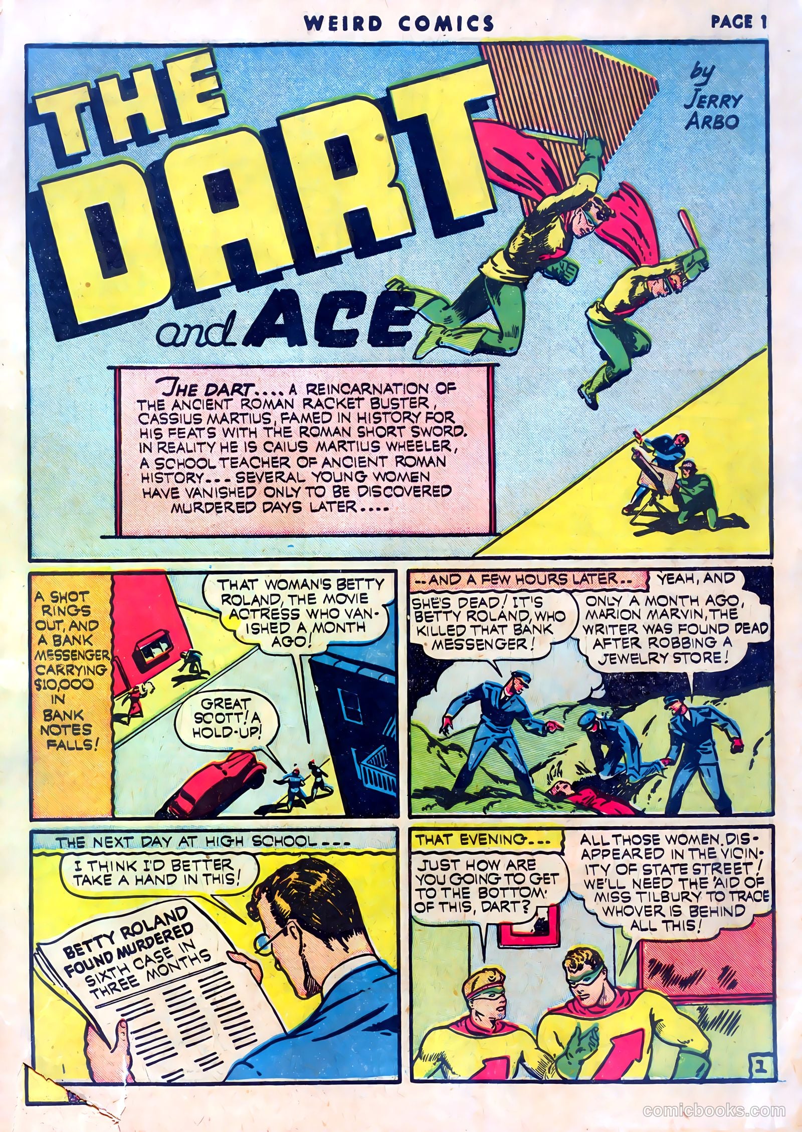 Weird Comics #14 (1941) — page 3 of 67
