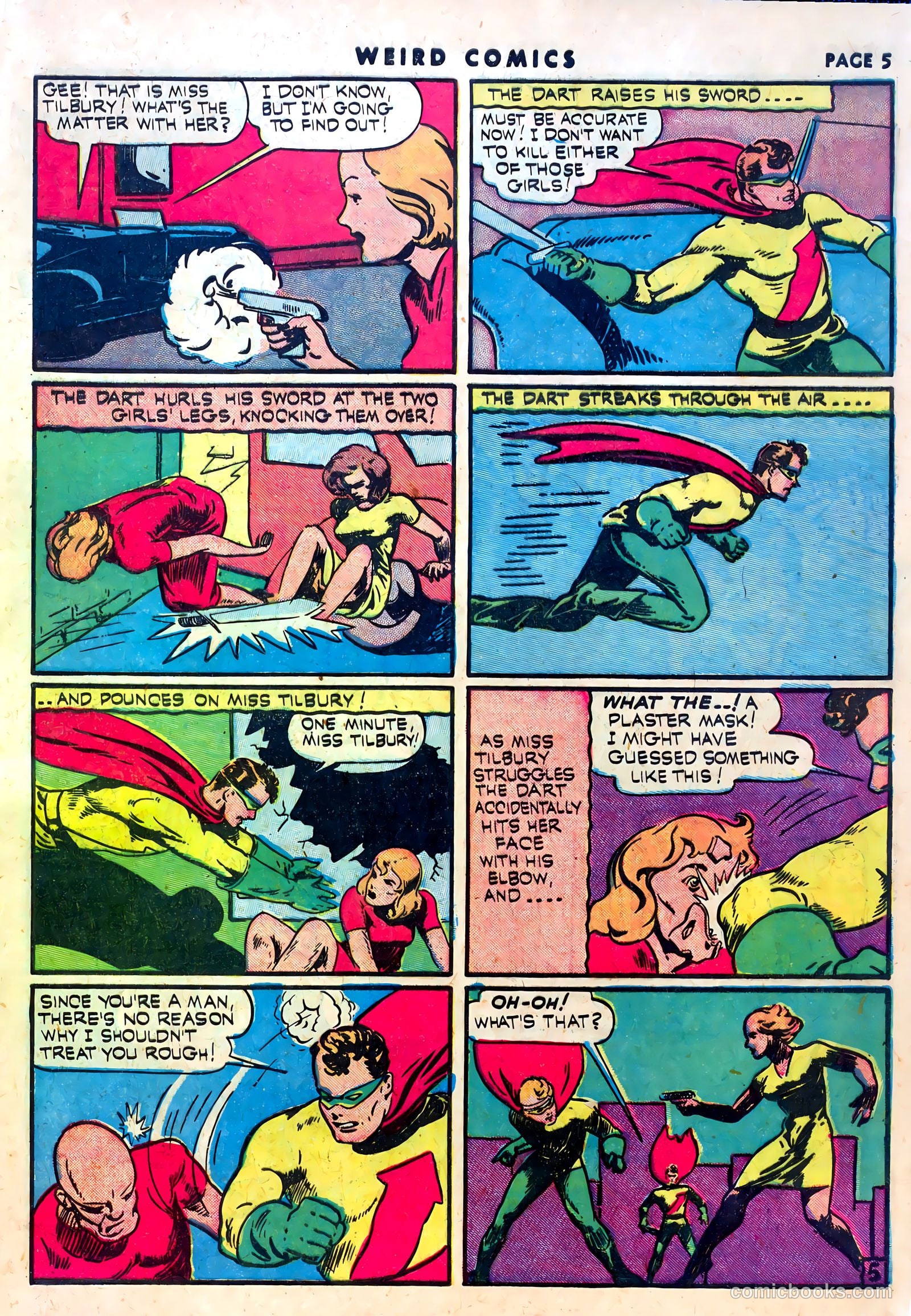 Weird Comics #14 (1941) — page 7 of 67